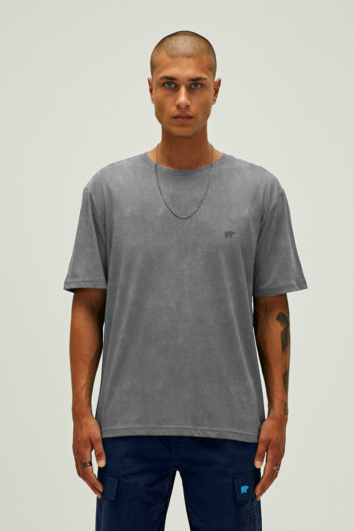 Garment Asfalt Basic Erkek Tişört