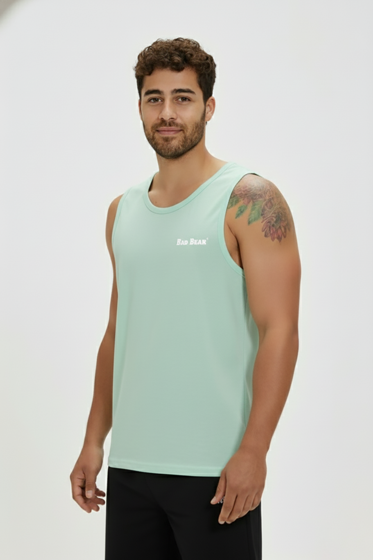 Sorrento Pastel Yeşili Erkek Atlet
