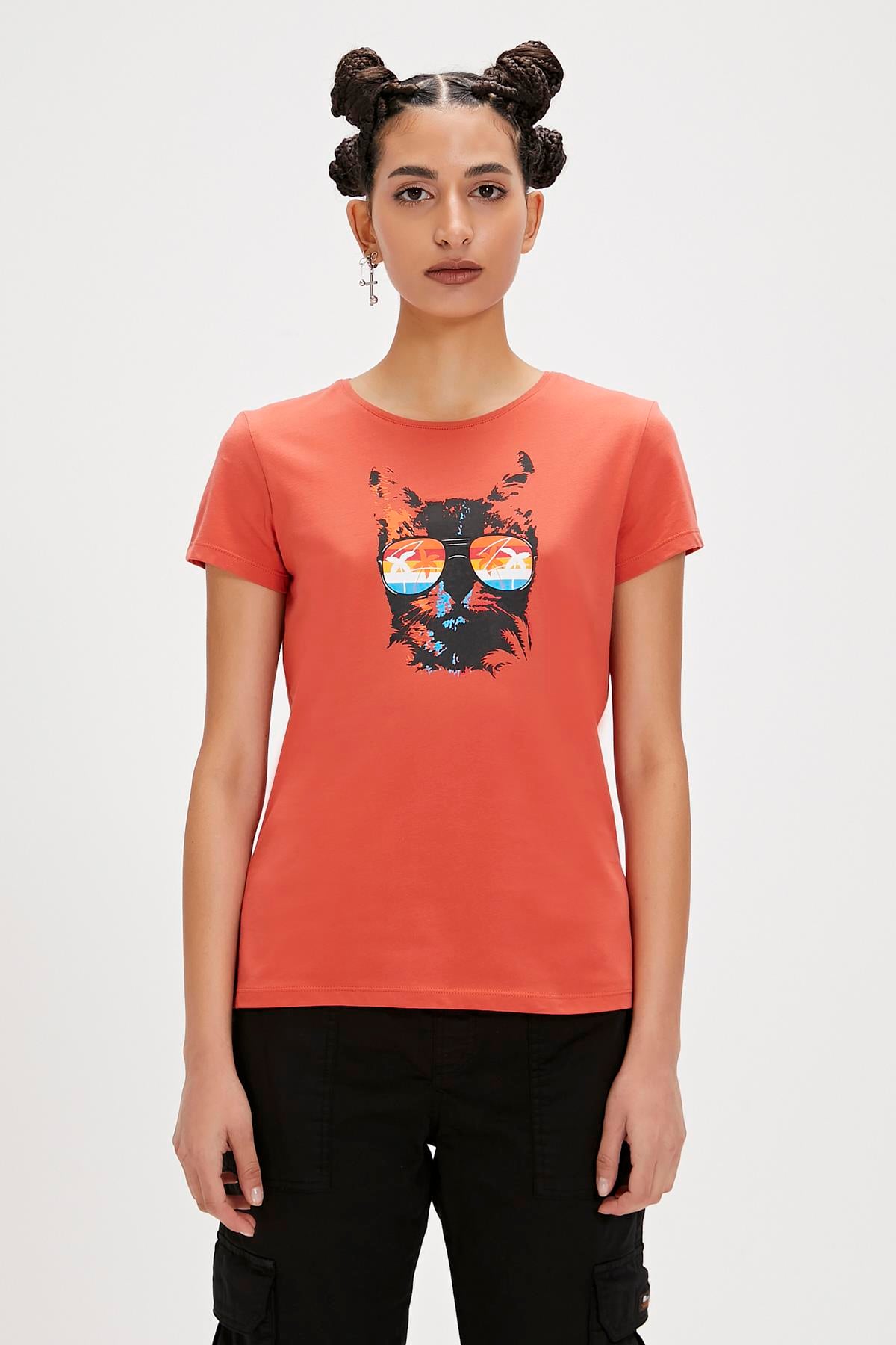 Cathy Ginger Womens T-Shirt