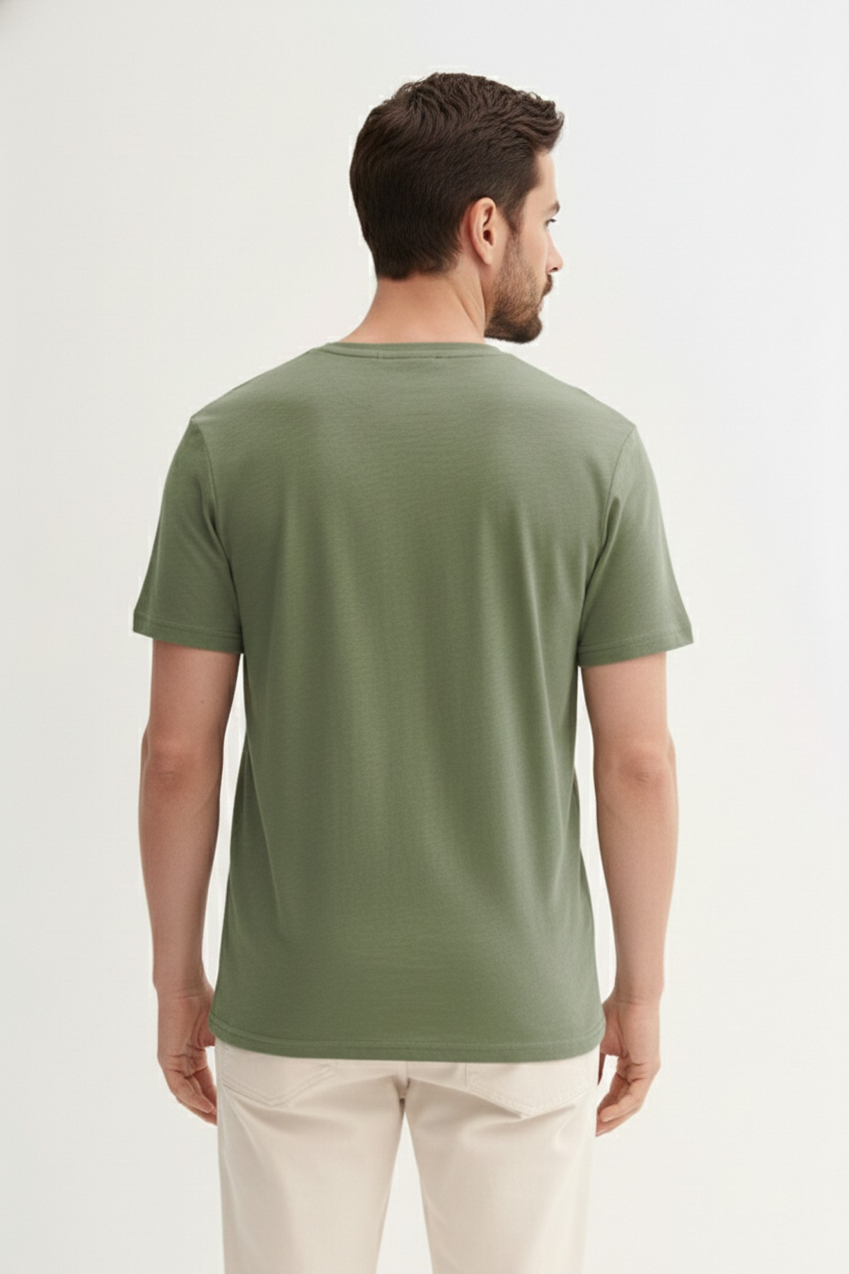 PULSE T-SHIRT PRINTED T-SHIRT SOLUK YEŞİL  MAN T-SHIRT PULSE T-SHIRTPULSE T-SHIRT