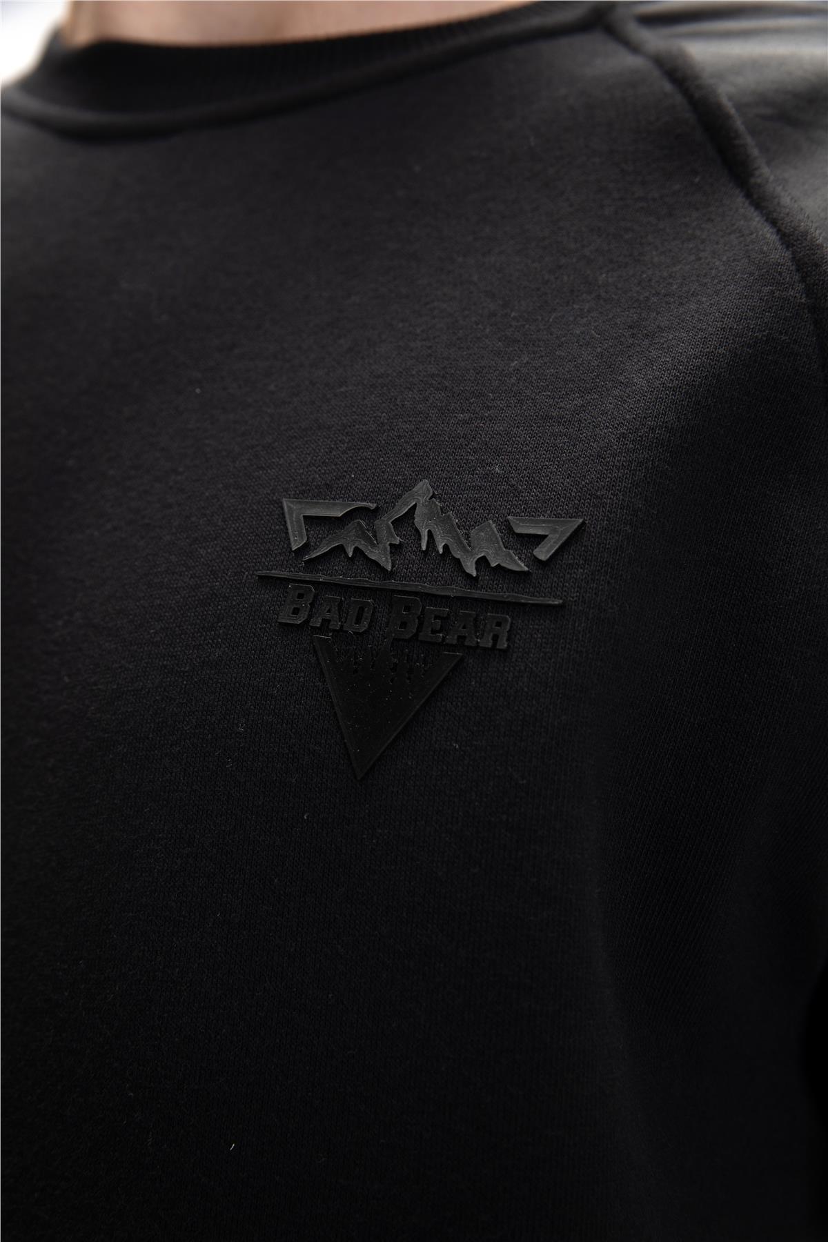 HILL CREWNECK CREWNECK SİYAH BELİRTİLMEMİŞ MAN SWEATSHIRT HILL CREWNECKHILL CREWNECK