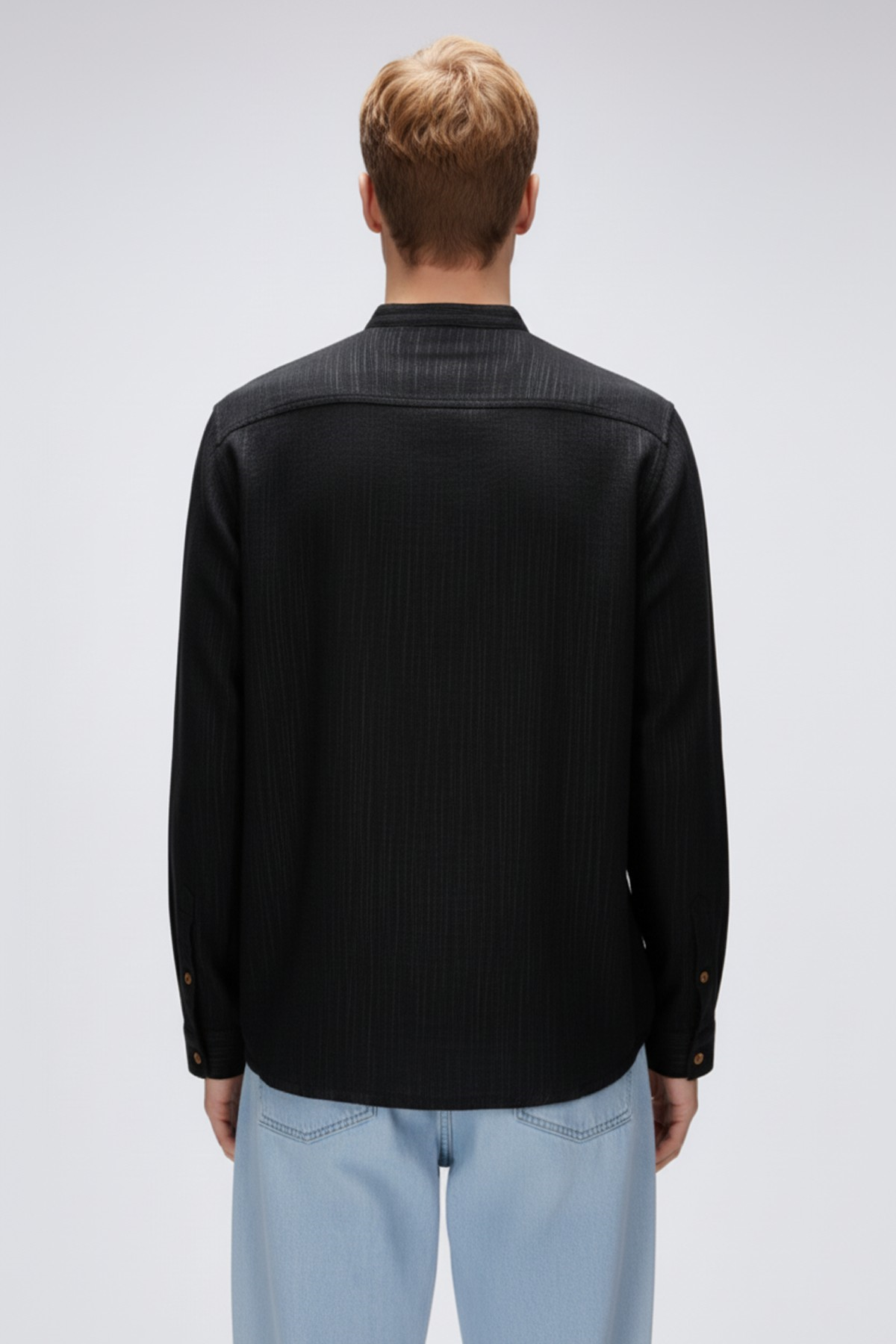 GUIDE SHIRT BASIC SHIRT SİYAH DÜĞMELİ MAN SHIRT GUIDE SHIRTGUIDE SHIRT