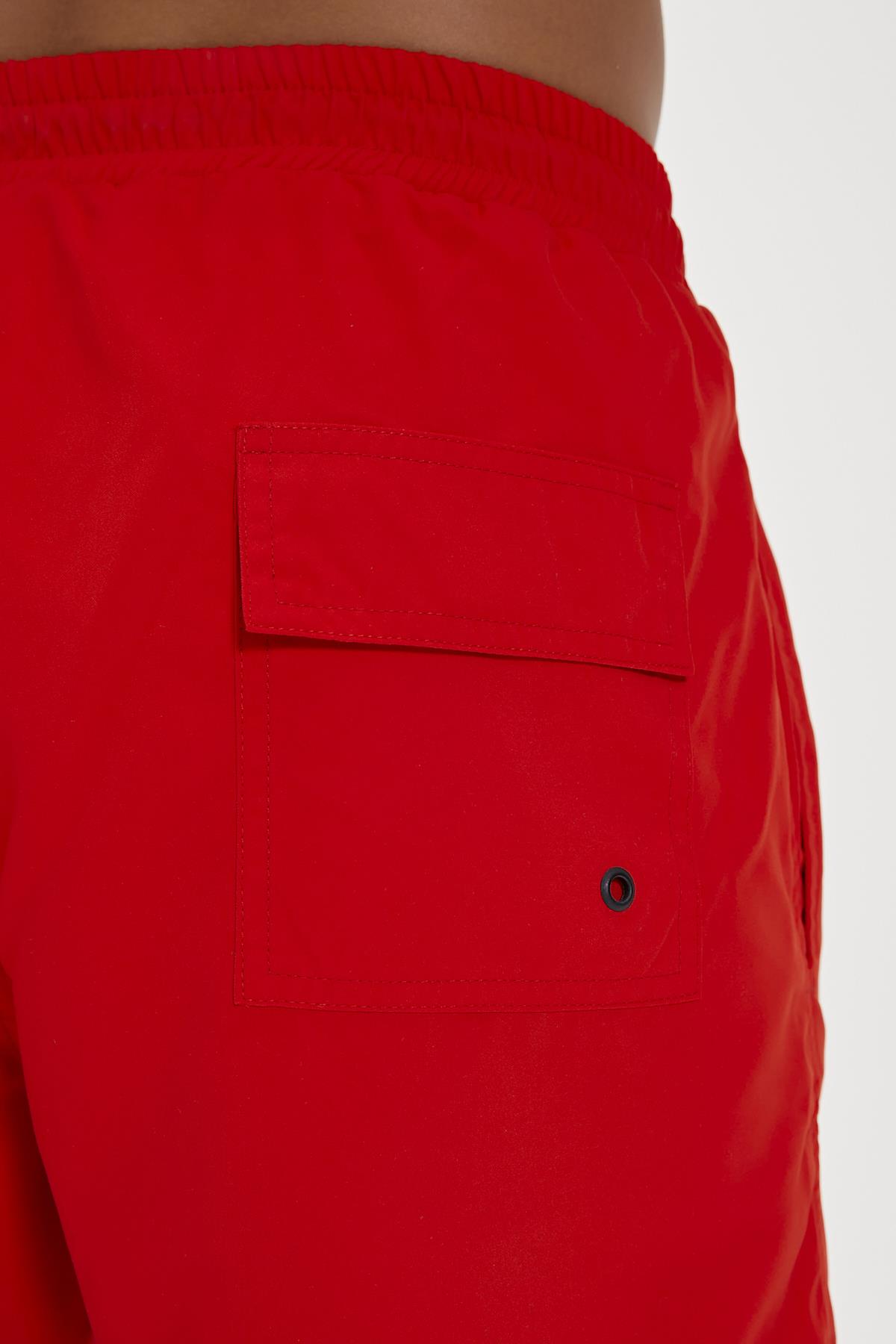 Chameleon Suda Renk Değiştiren Kırmızı Erkek Deniz Şortu