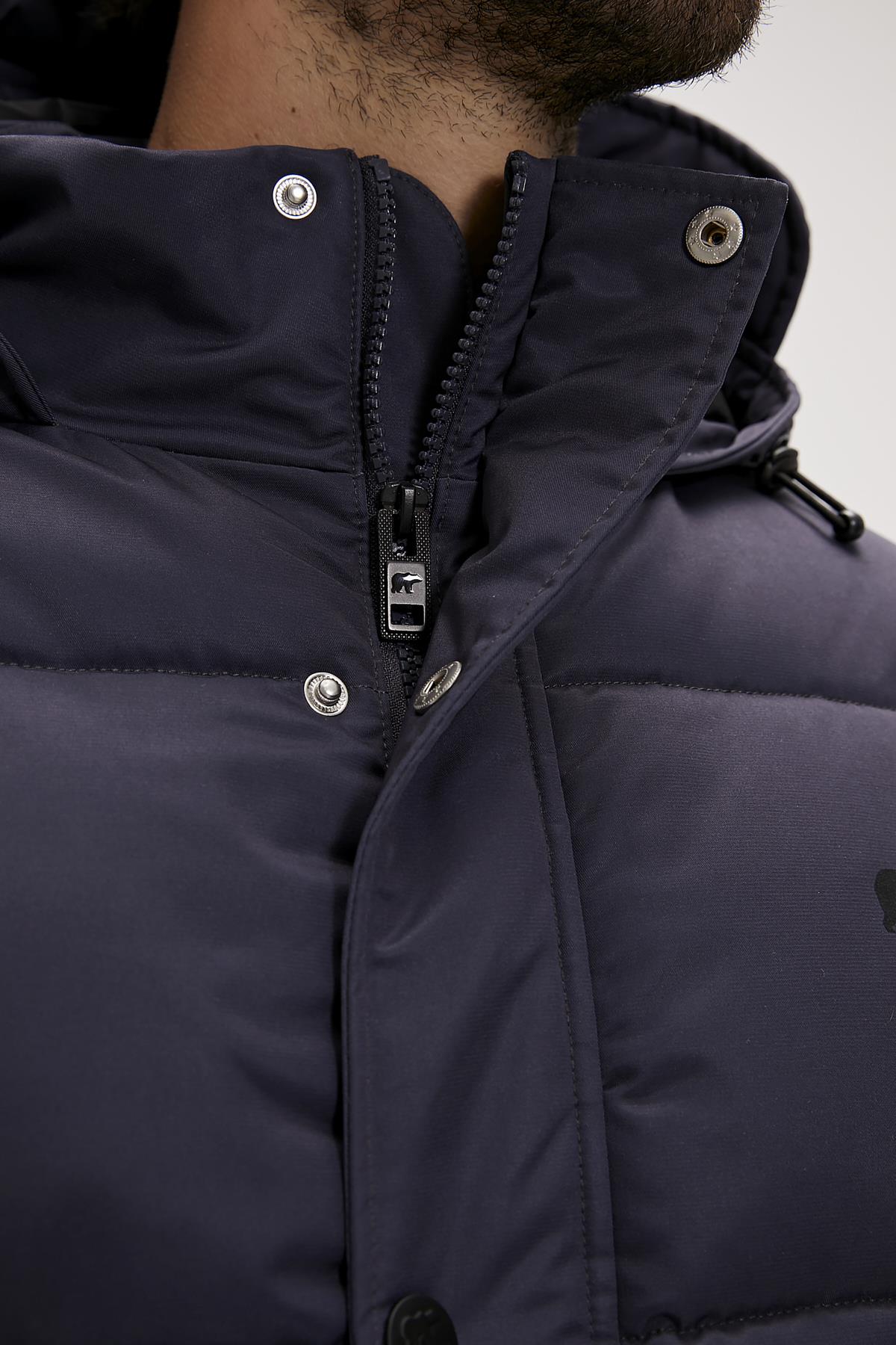 Colonel Puffer Antrasit Erkek Kapüşonlu Mont