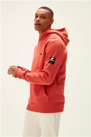 Cordless Hoodie Ginger Tarçın Kapüşonlu Erkek Sweatshirt