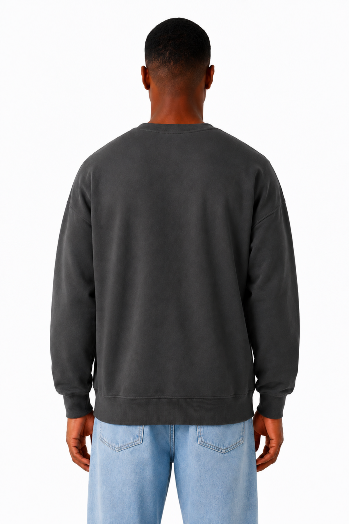 Aurora Asfalt Logo Baskılı Erkek Sweatshirt