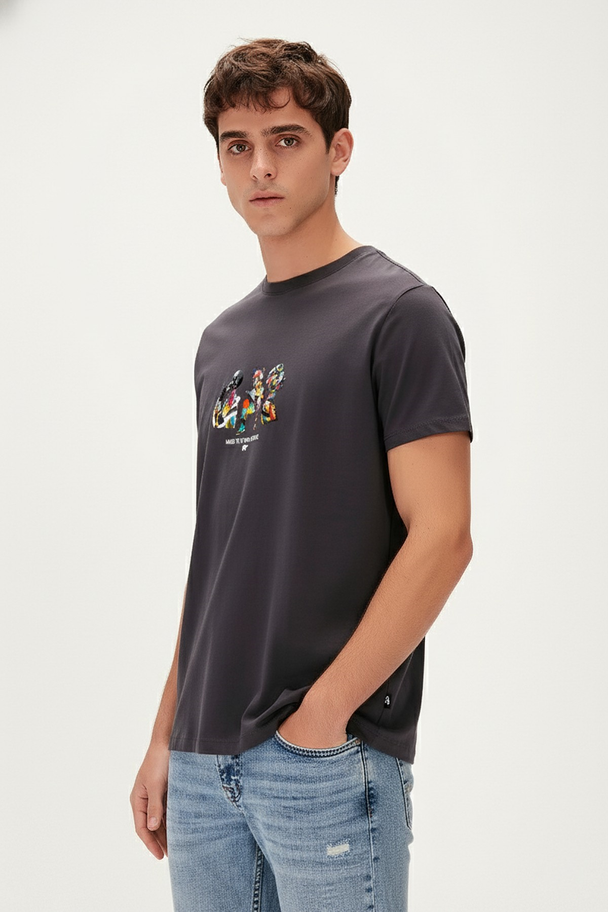 TO FIT T-SHIRT PRINTED T-SHIRT ASFALT  MAN T-SHIRT TO FIT T-SHIRTTO FIT T-SHIRT