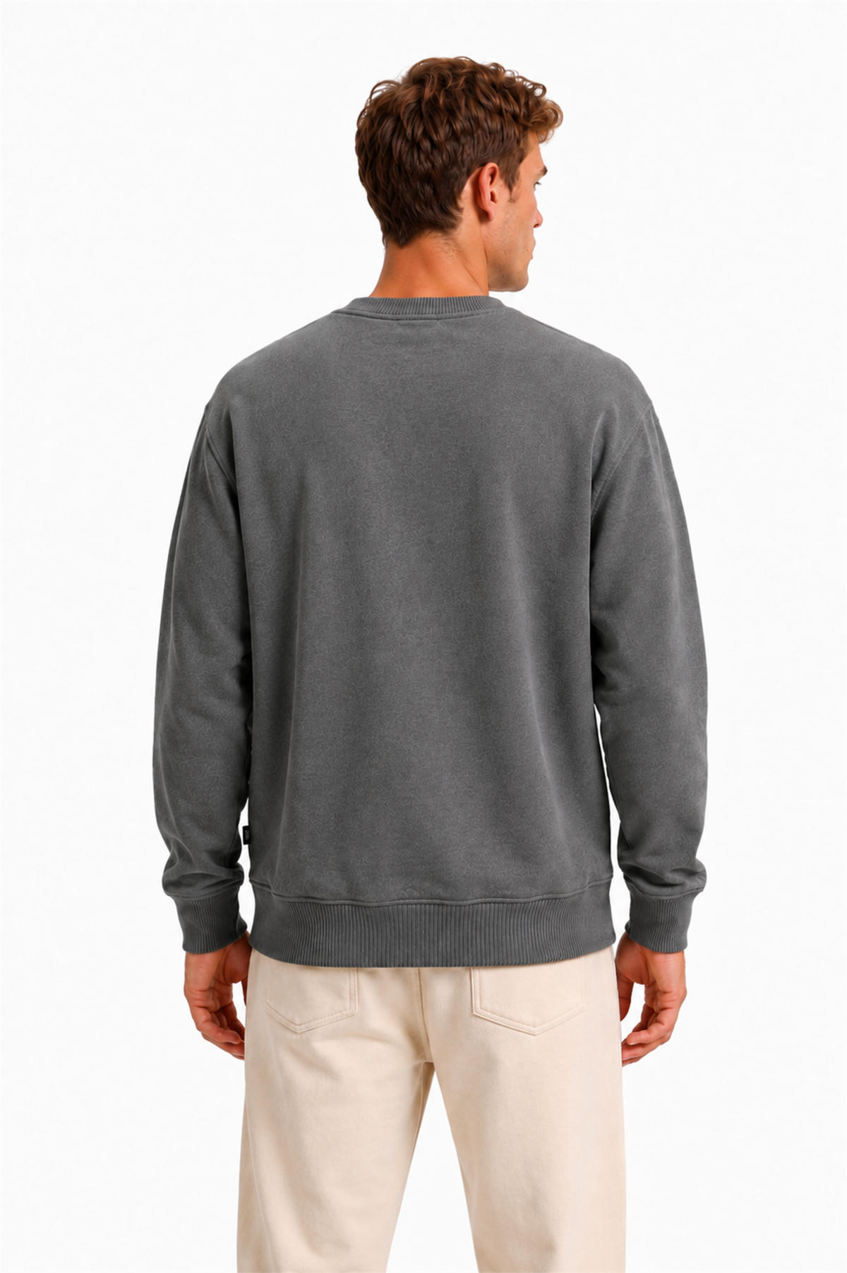 Outlands Asfalt Basic Erkek Sweatshirt
