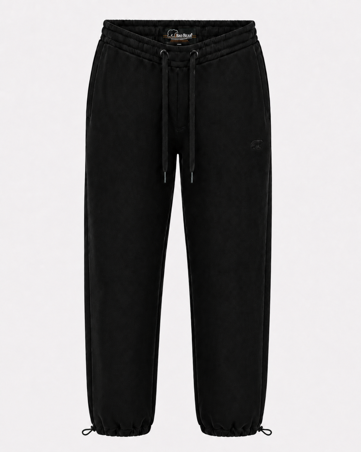 Outland Siyah Paçası Lastikli Basic Erkek Sweatpants
