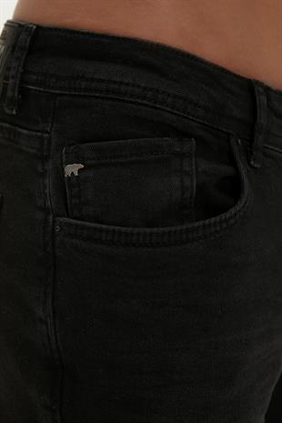 Dante Jeans Siyah Erkek Denim Pantolon