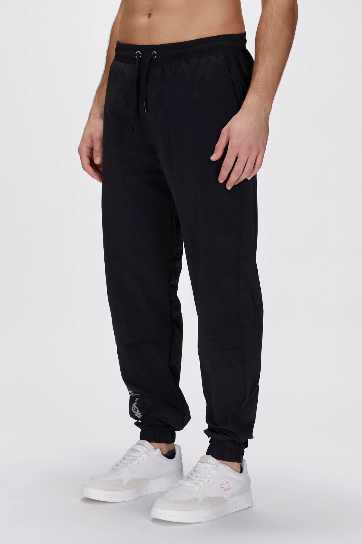 David Siyah Erkek Jogger Pantolon