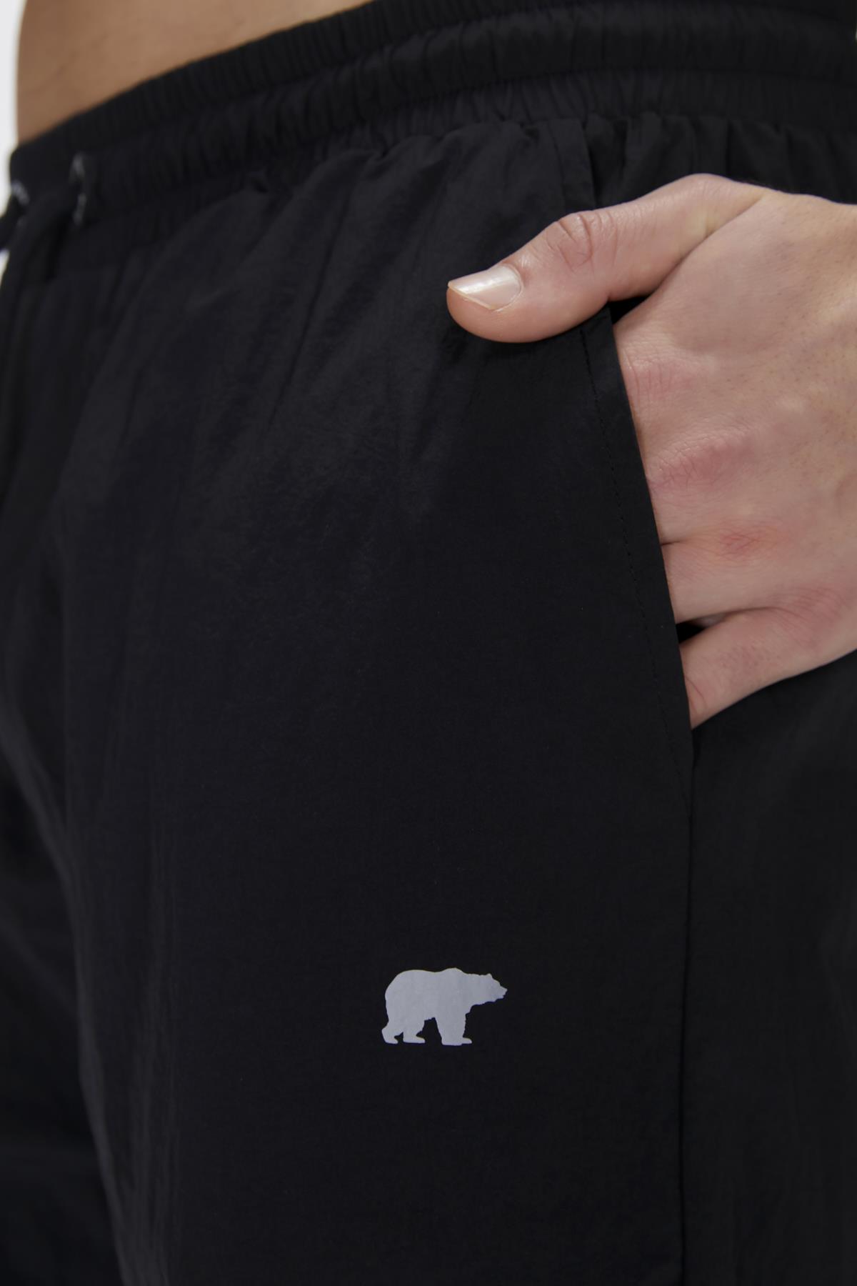 David Siyah Erkek Jogger Pantolon