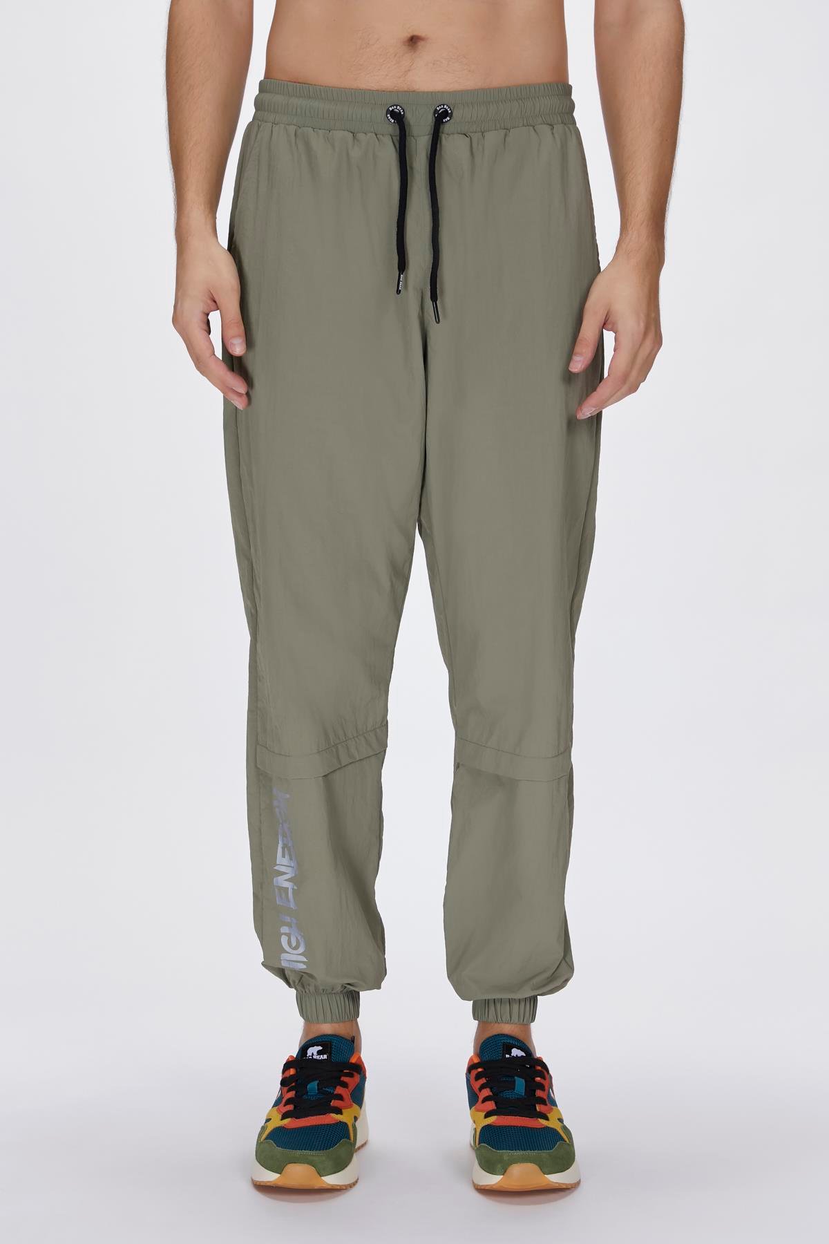 David Yeşil Erkek Jogger Pantolon