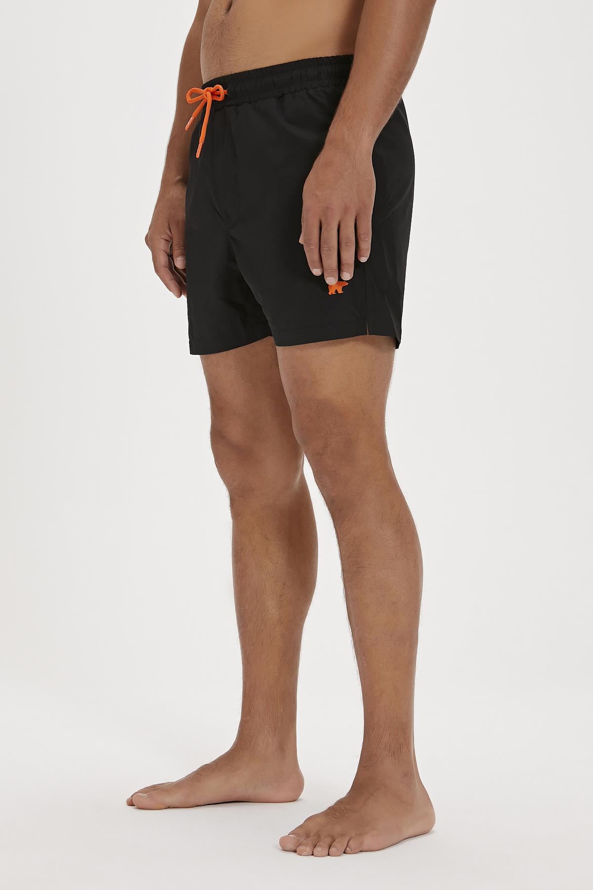 Daytona Siyah Erkek Deniz Şortu