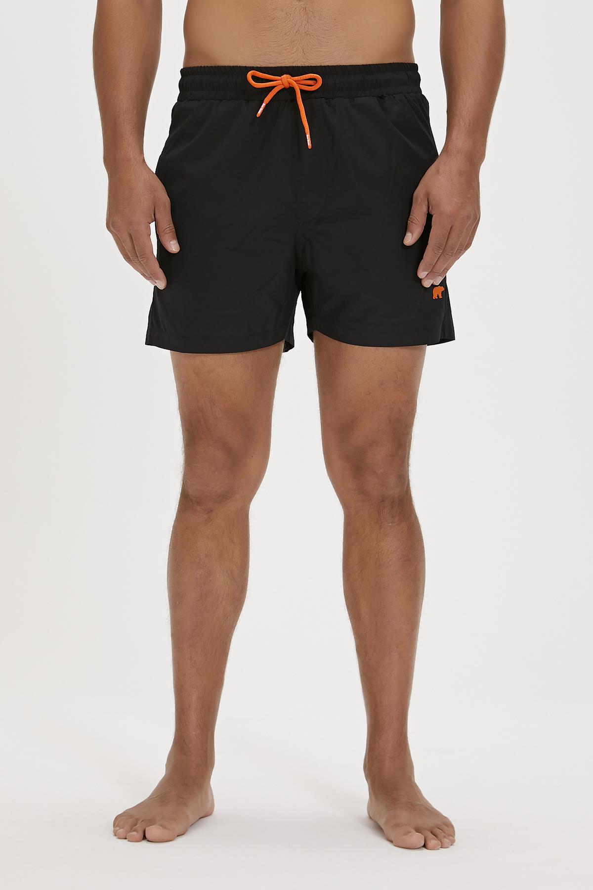 Daytona Siyah Erkek Deniz Şortu