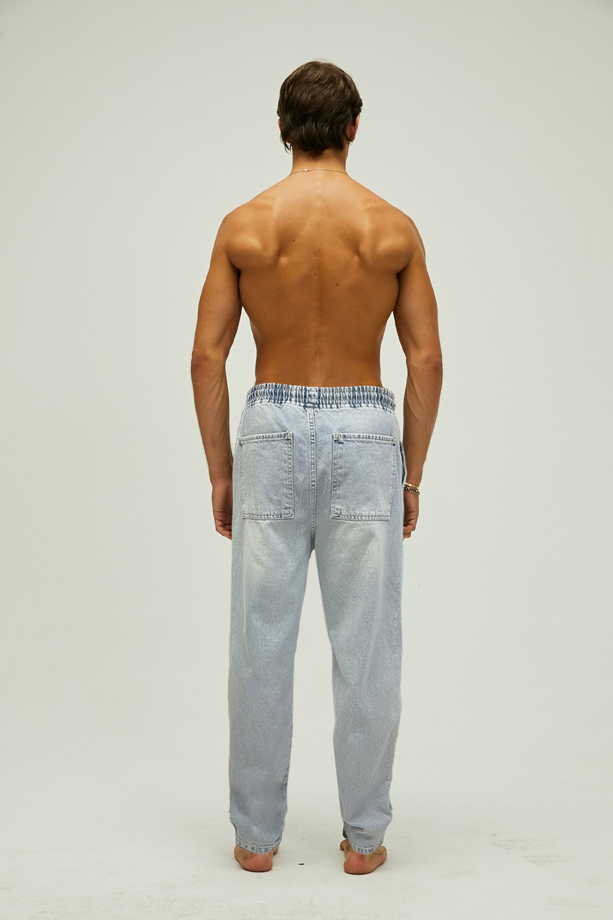 EZE DENIM PANT JEANS OKYANUS MAVİSİ FERMUARLI MAN DENIM EZE DENIM PANTEZE DENIM PANT