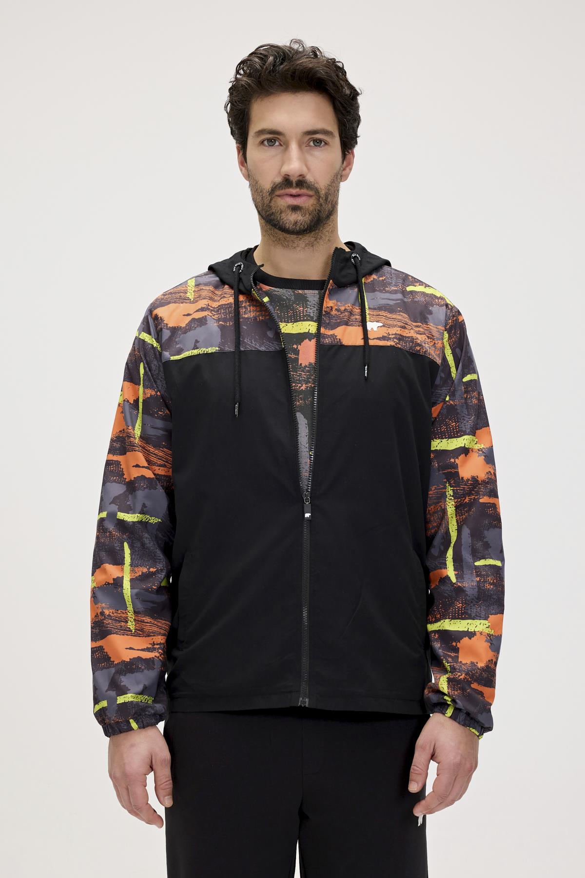 Doyle Siyah Erkek Rüzgarlık