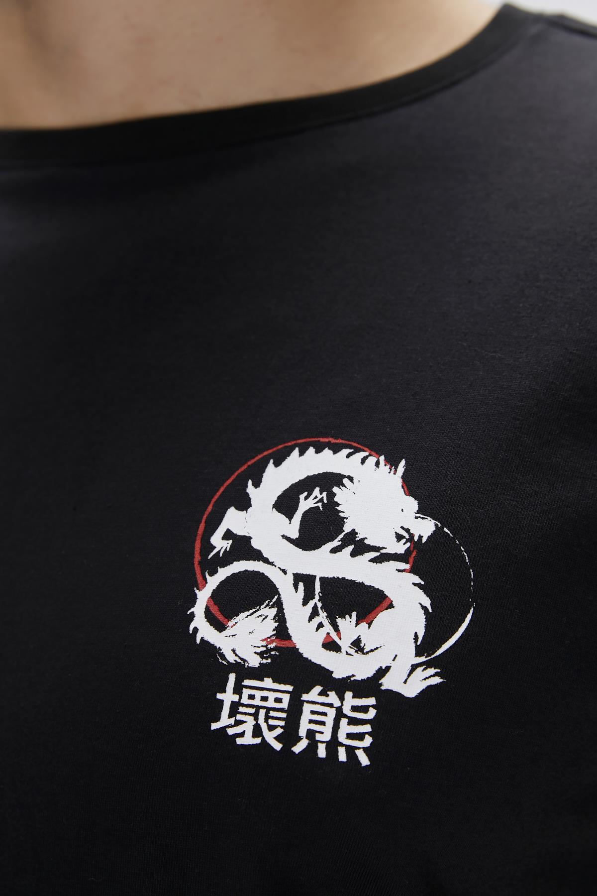 Draco Night Mens Printed T-Shirt