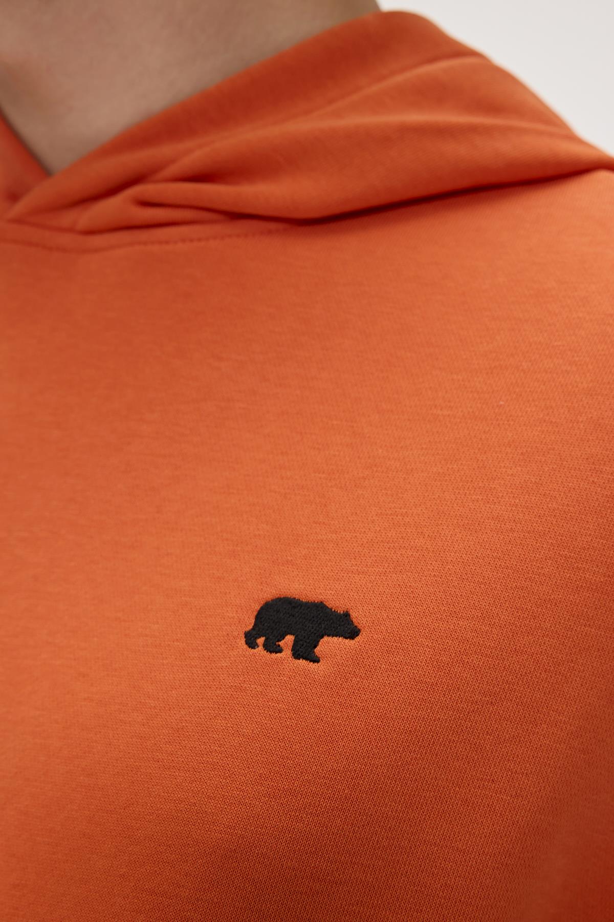 Drake Orange Mens Oversize Hoodie