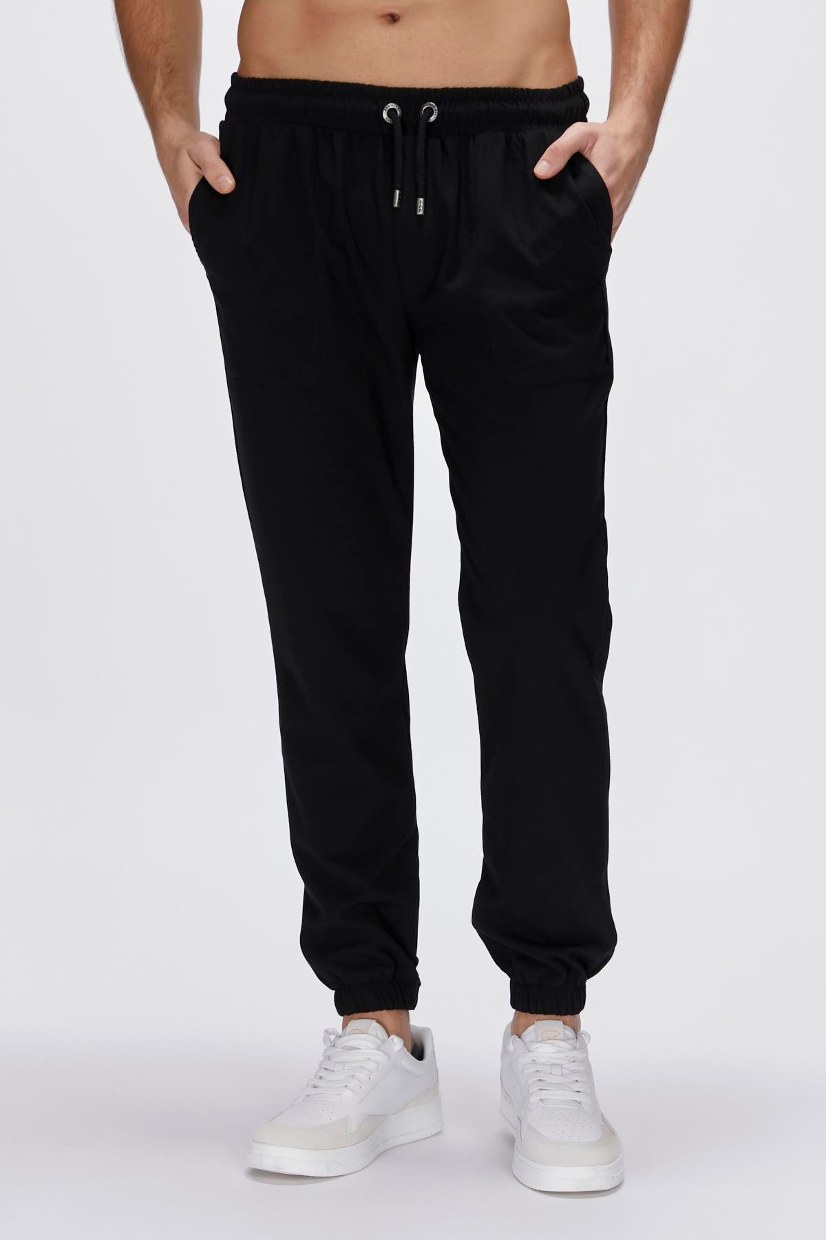 Dublin Pants Siyah Erkek Eşofman Altı