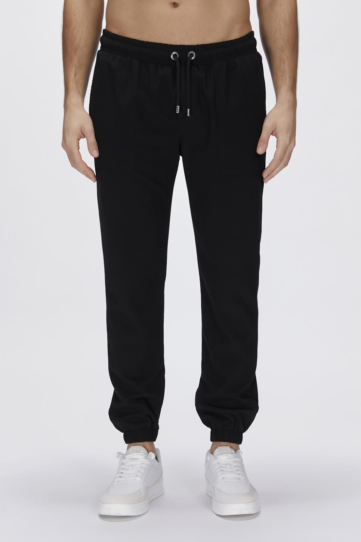 Dublin Pants Siyah Erkek Eşofman Altı