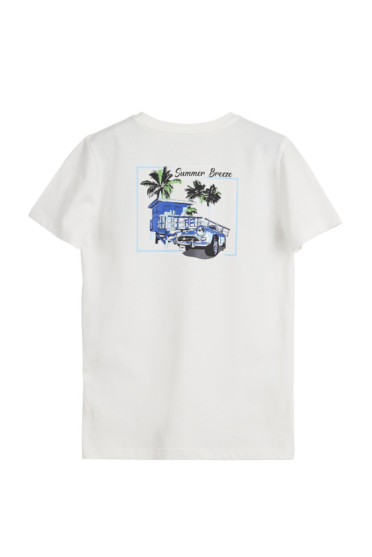 Dustin Off-White Kids T-Shirt