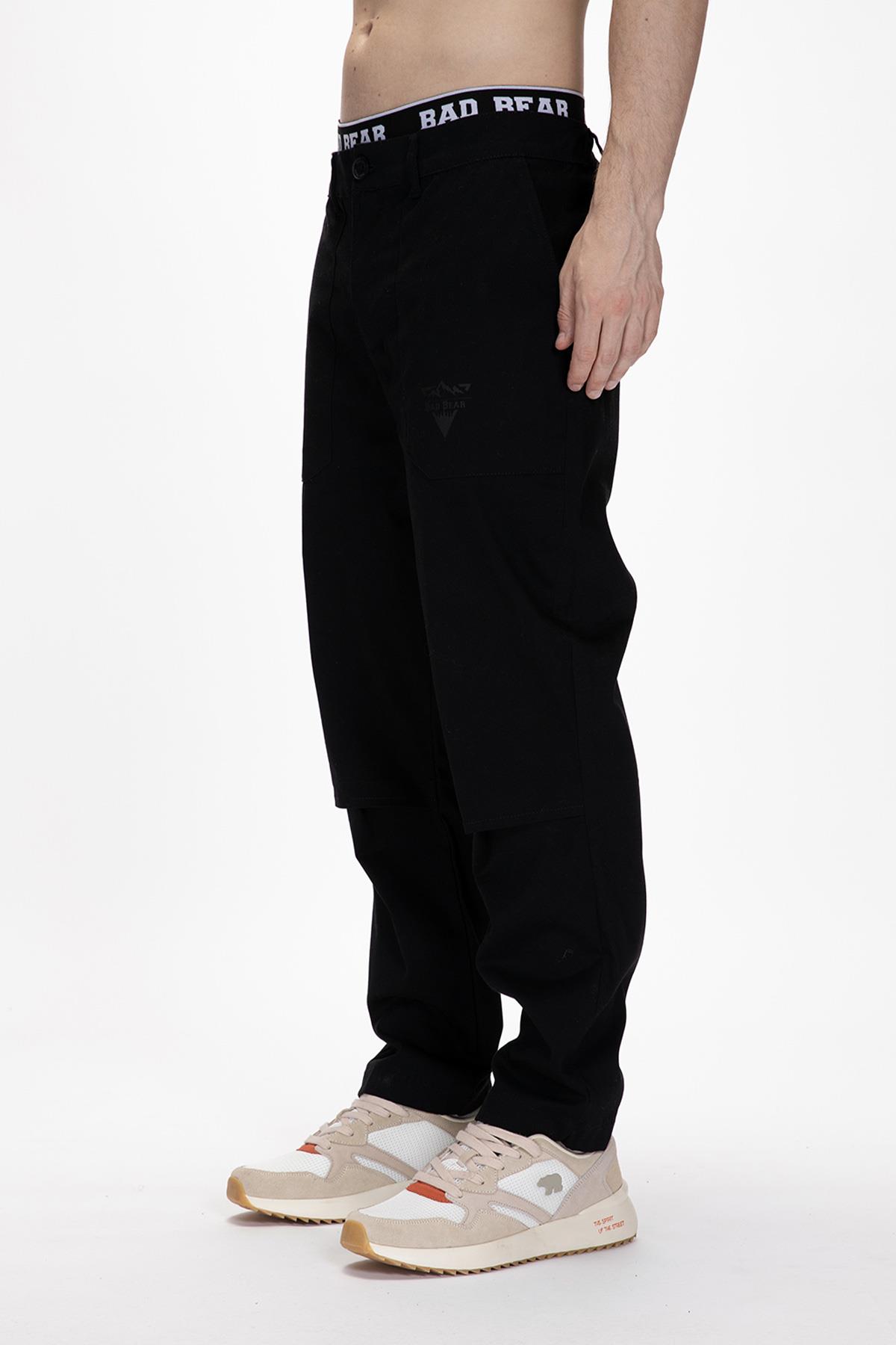 Thunder Si̇yah Erkek Pantolon