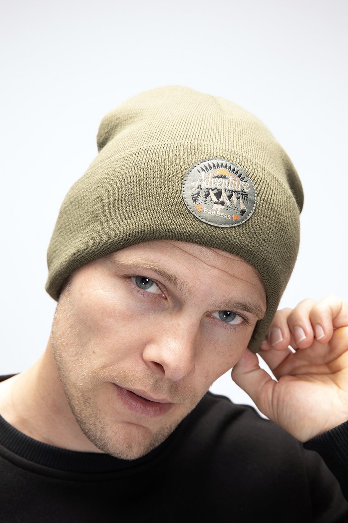 ADVENTURE  BEANIE BEANIE SOLUK YEŞİL BELİRTİLMEMİŞ UNISEX BEANIE ADVENTURE  BEANIEADVENTURE  BEANIE