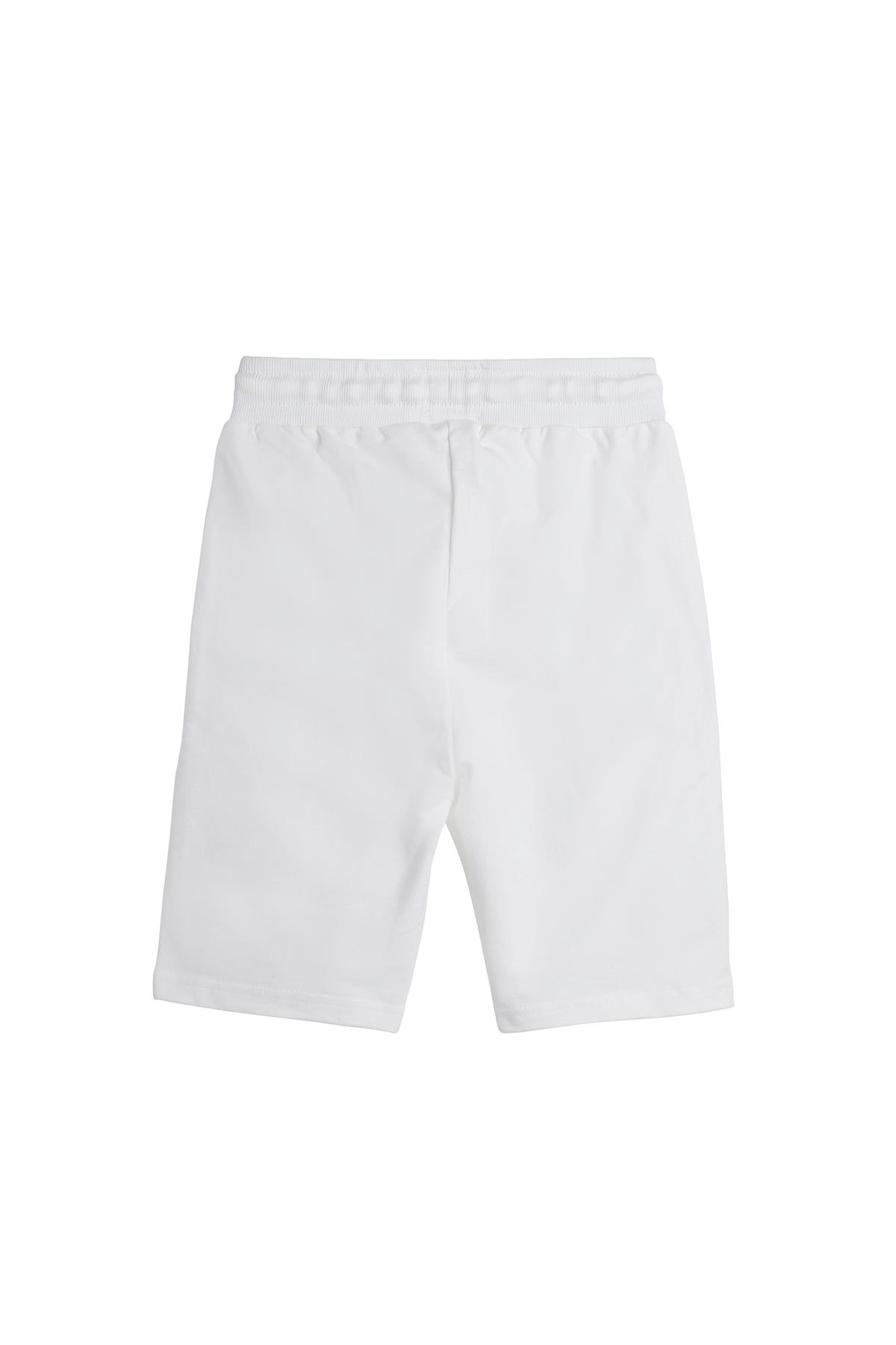 Gian Beyaz Çocuk Şort
