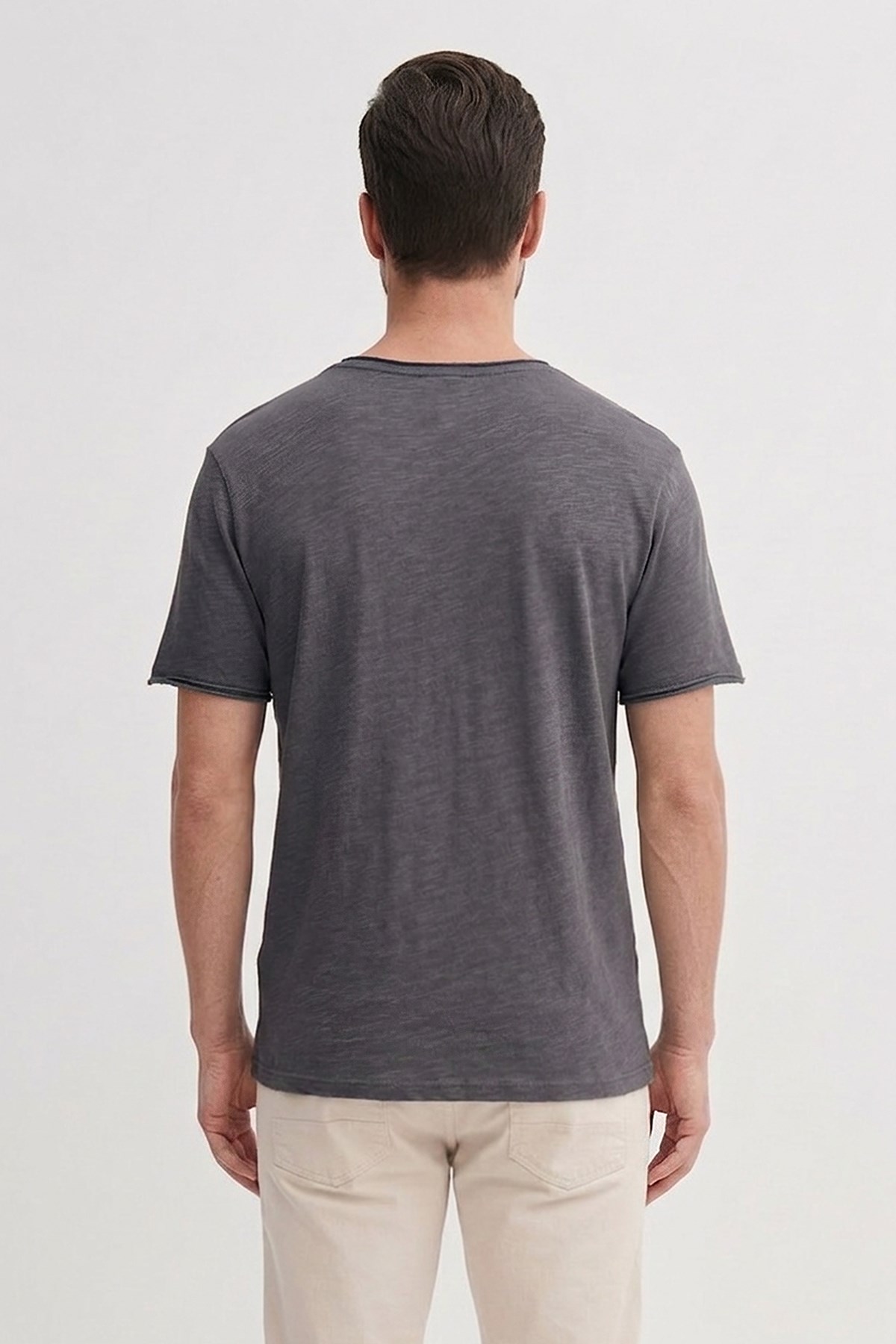 Rose Asfalt Erkek Baskılı Tişört