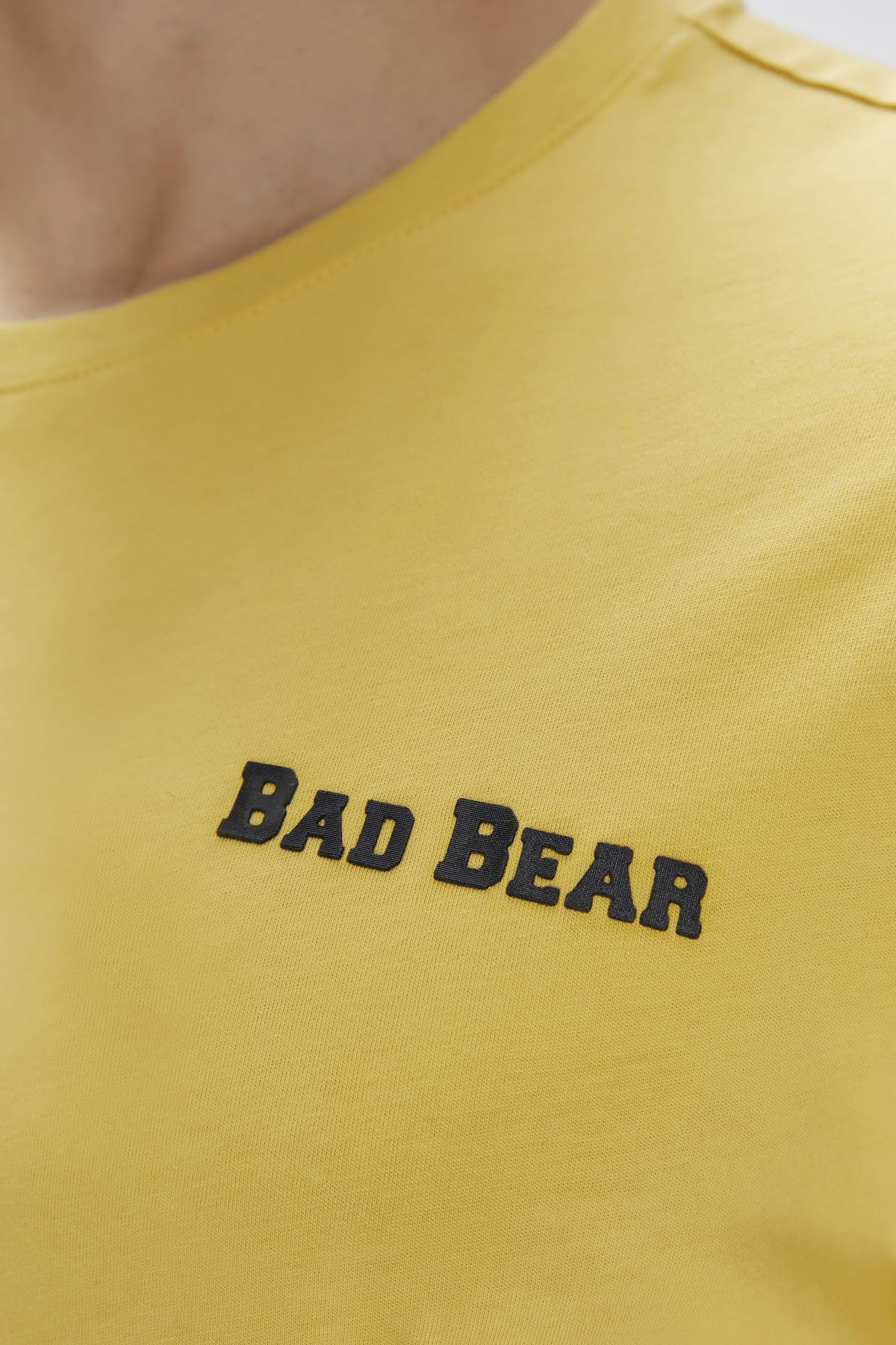 Eddy Sarı Baskılı Tişört