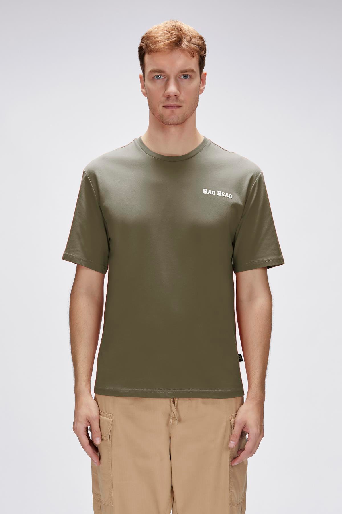 Eddy Yeşil Erkek Baskılı Tişört