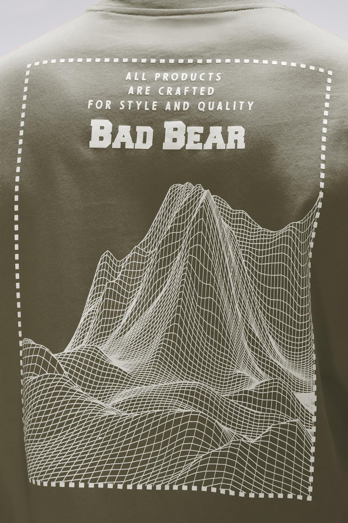 Eddy Yeşil Erkek Baskılı Tişört