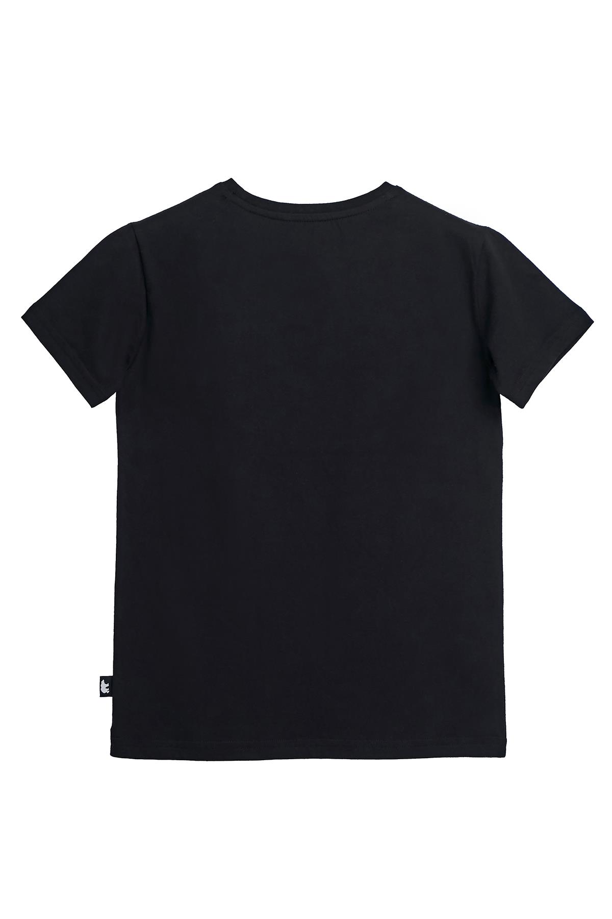 Entree Siyah Baskılı Çocuk Tişört