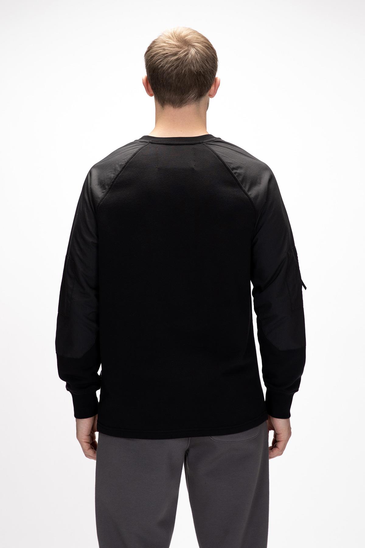 HILL CREWNECK CREWNECK SİYAH BELİRTİLMEMİŞ MAN SWEATSHIRT HILL CREWNECKHILL CREWNECK