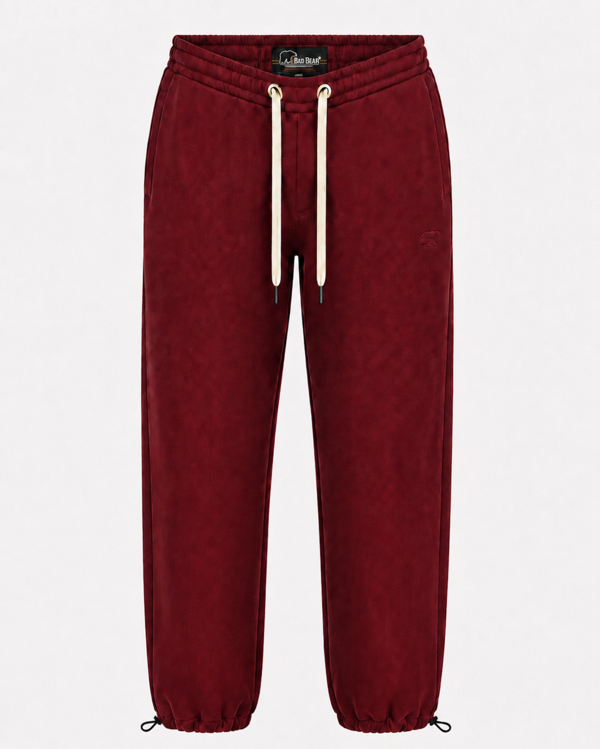Outlands Bordo Paçası Lastikli Basic Erkek Sweatpants