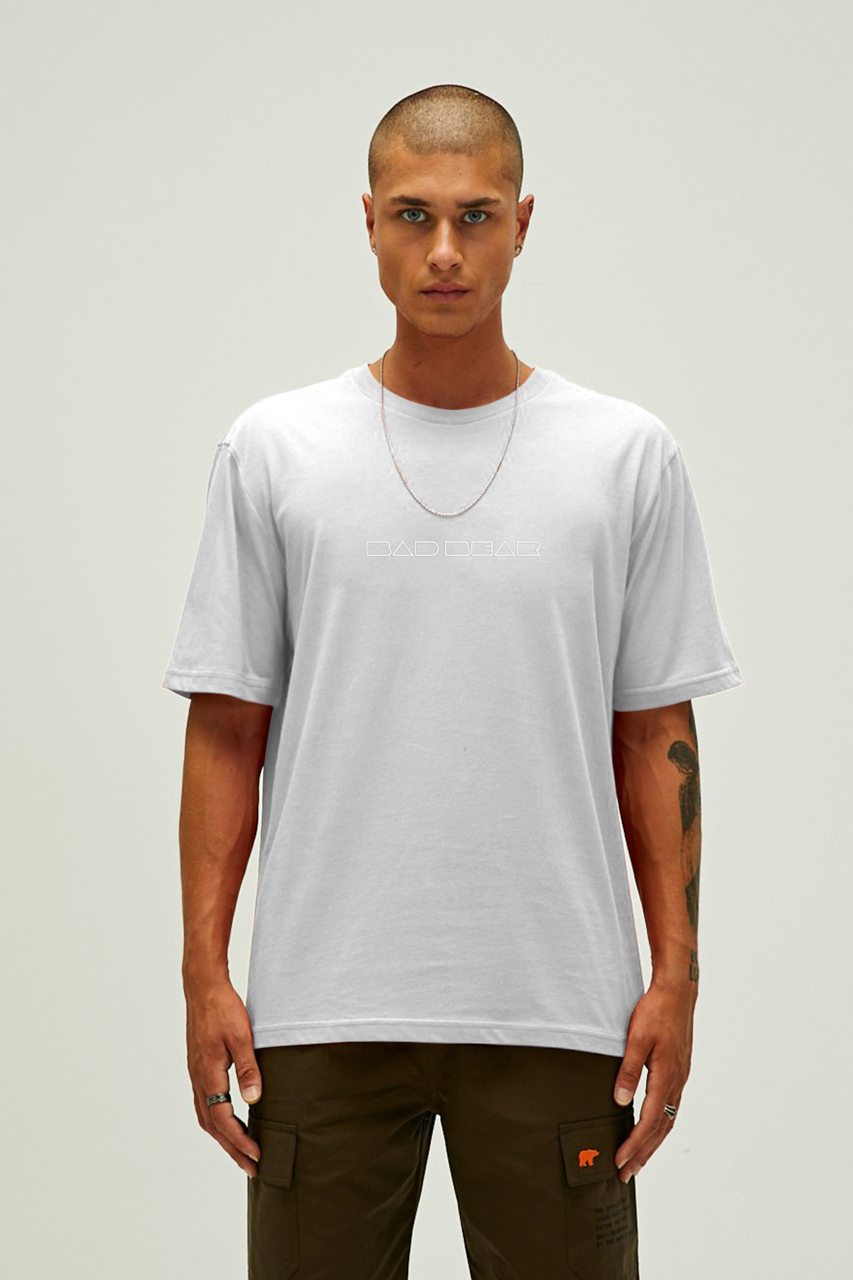 SMALL LINES T-SHIRT PRINTED T-SHIRT BEYAZ  MAN T-SHIRT SMALL LINES T-SHIRTSMALL LINES T-SHIRT