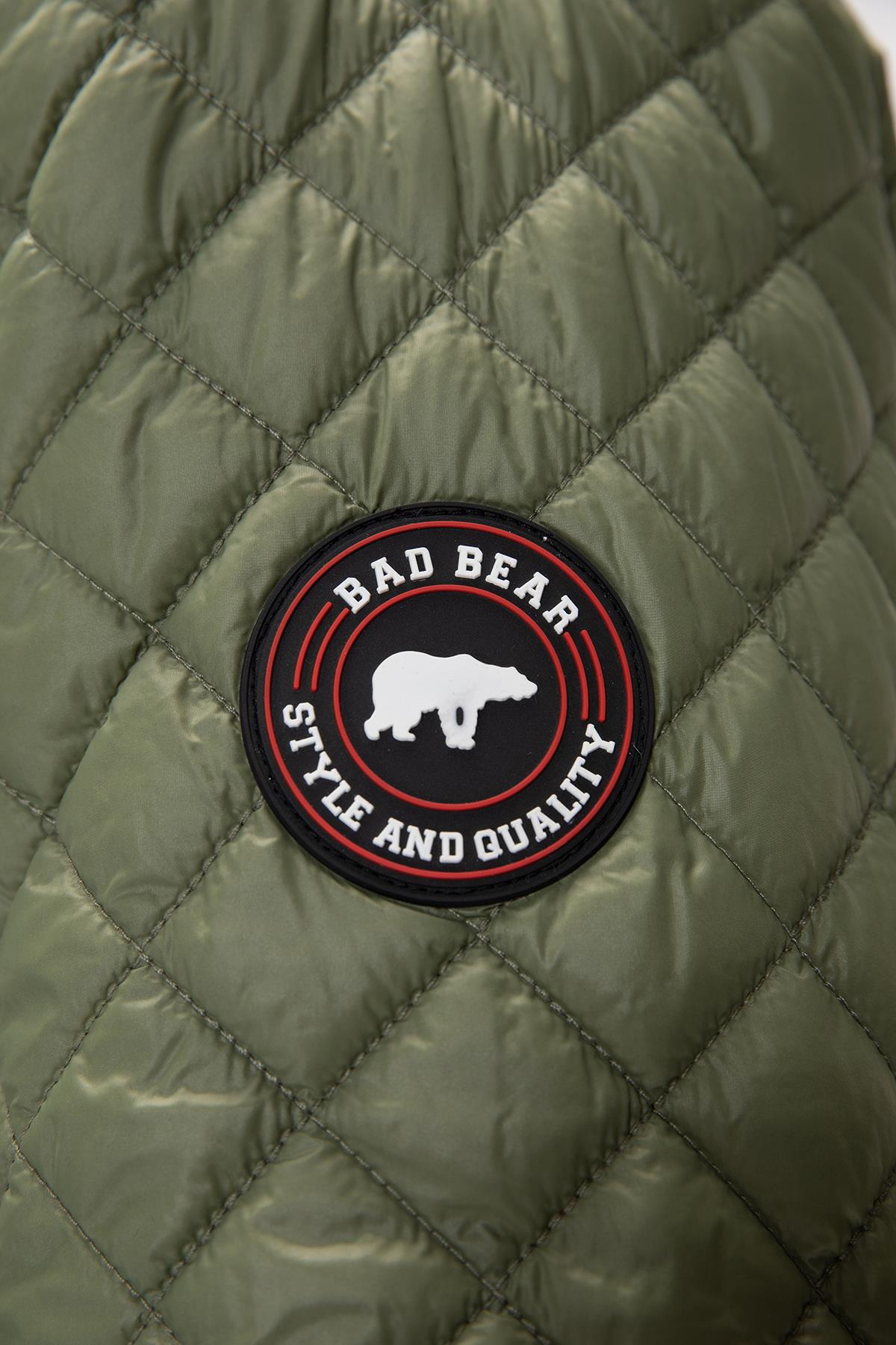 Shang Soluk Yeşi̇l Puffer Kapüşonlu Erkek Mont