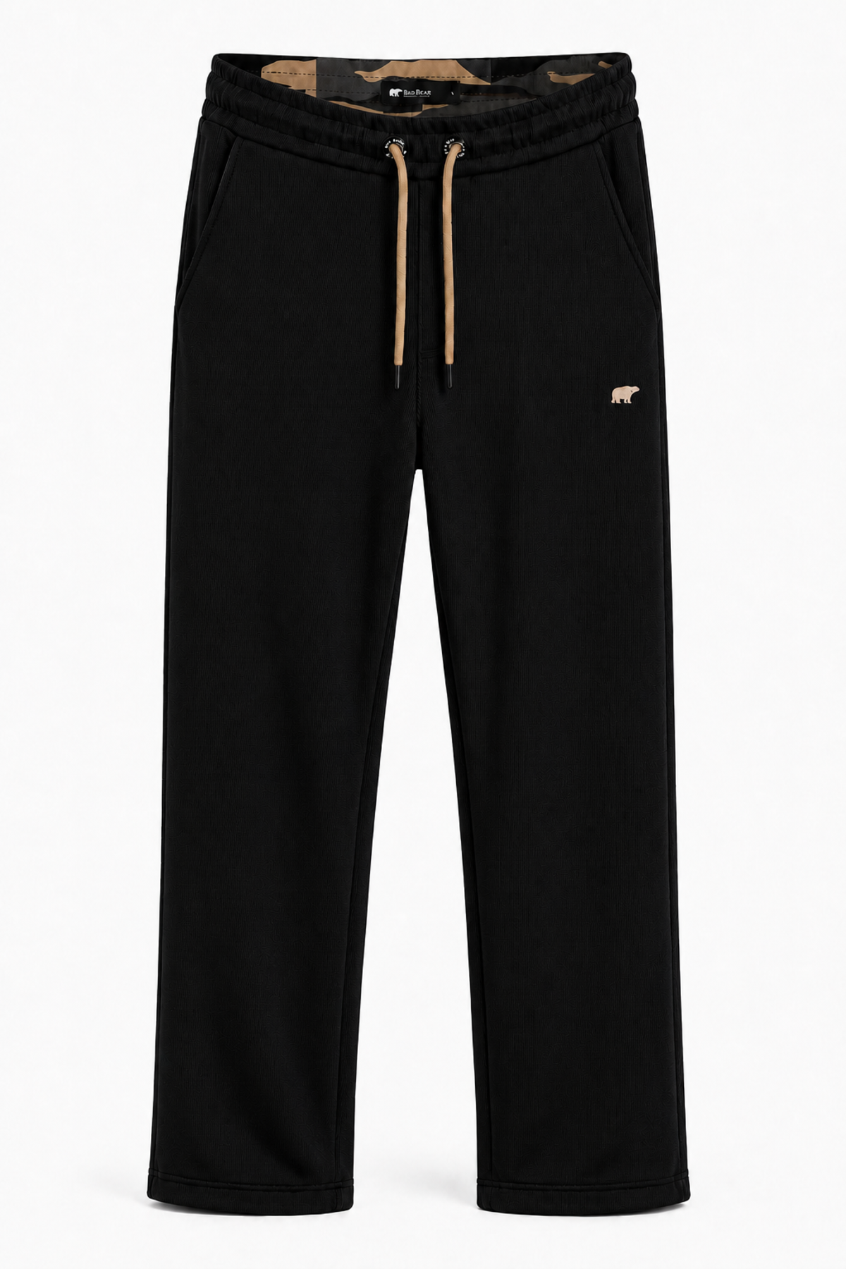 Ascent Siyah Beli Lastikli Erkek Sweatpants