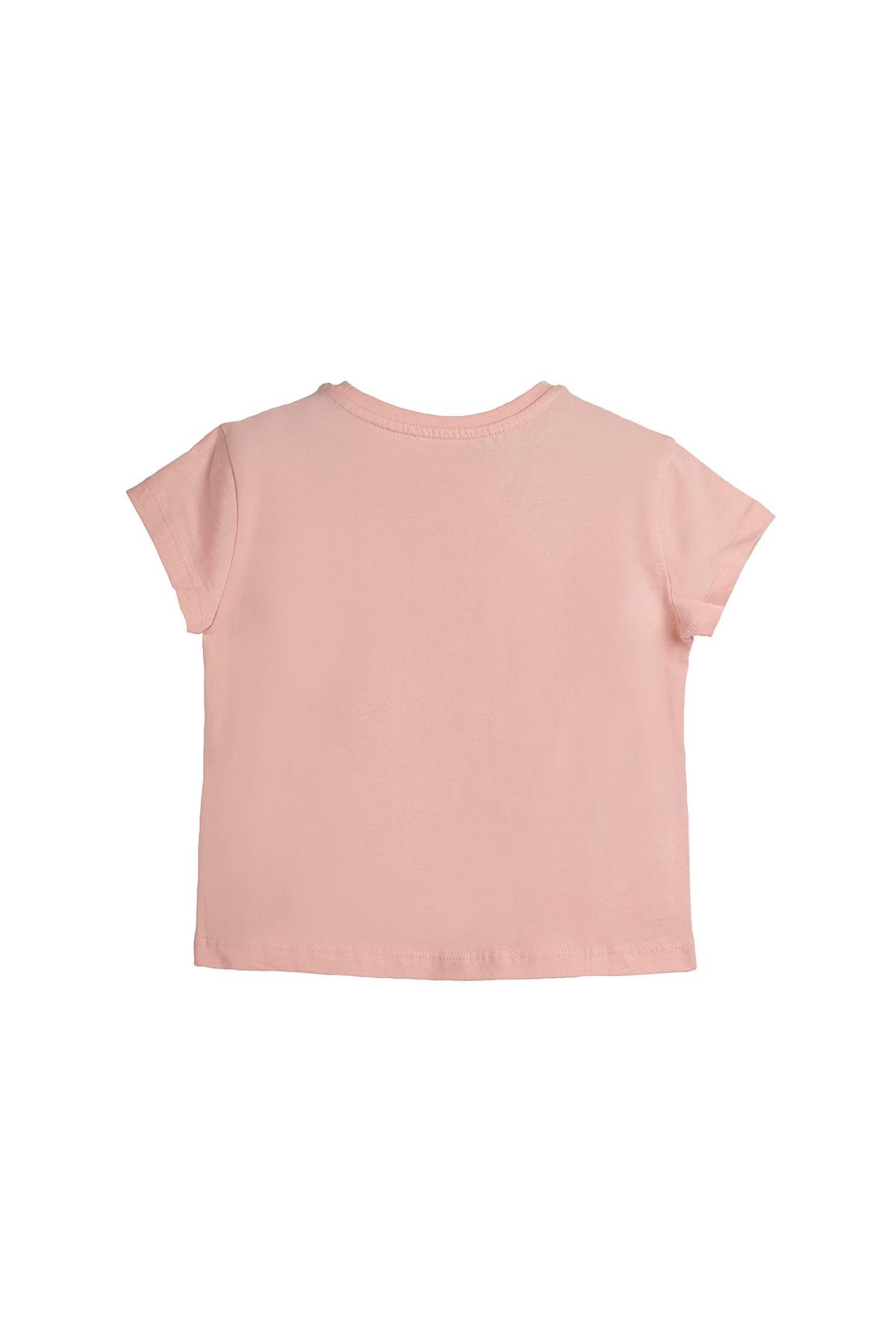 Nikki Pembe Kız Çocuk Tişört