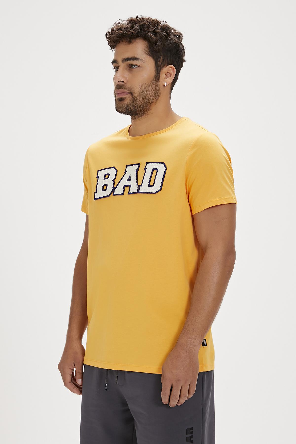 Felt Mustard Mens T-Shirt