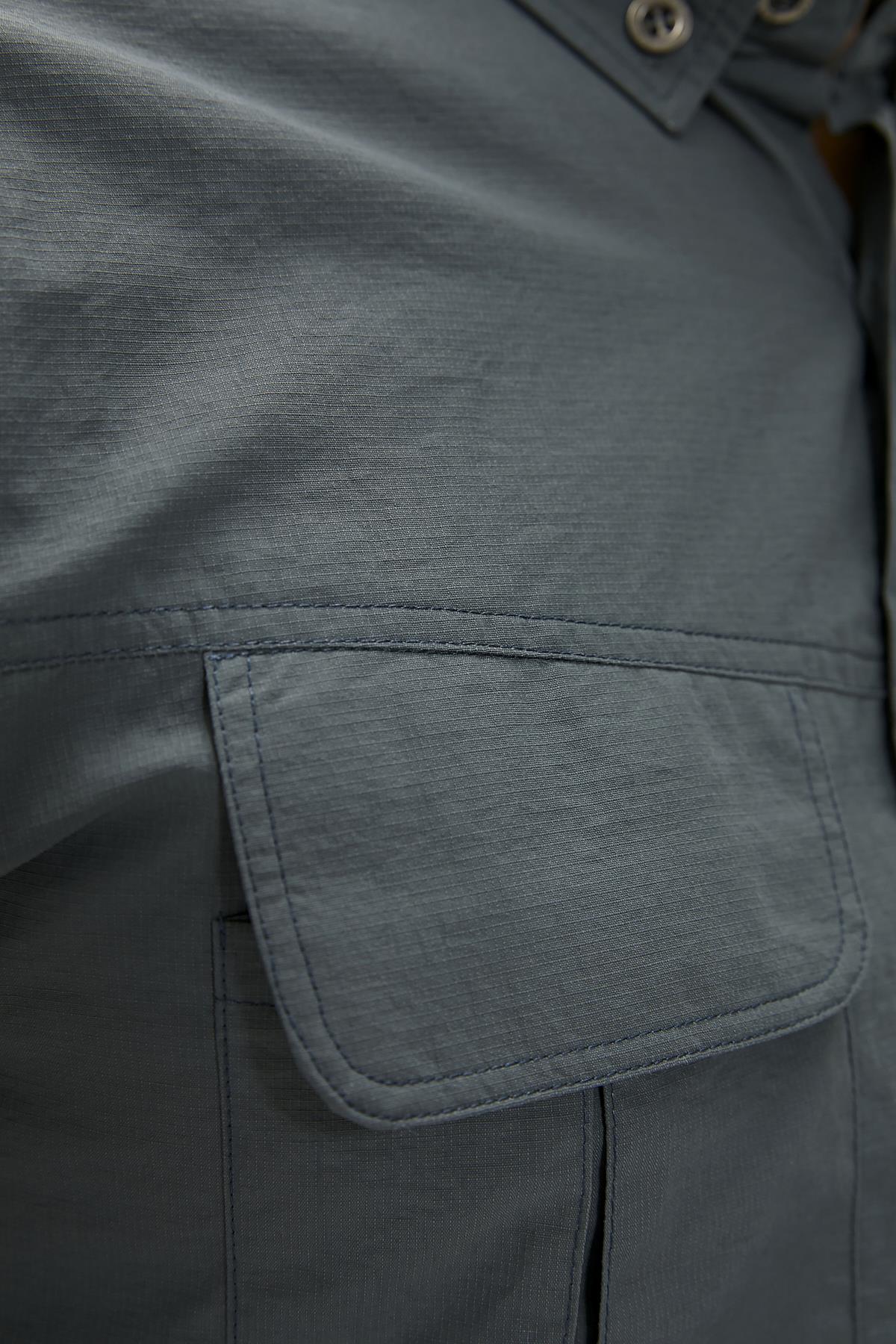 Fernando Soluk Yeşil Baskılı Kısa Kollu Erkek Gömlek