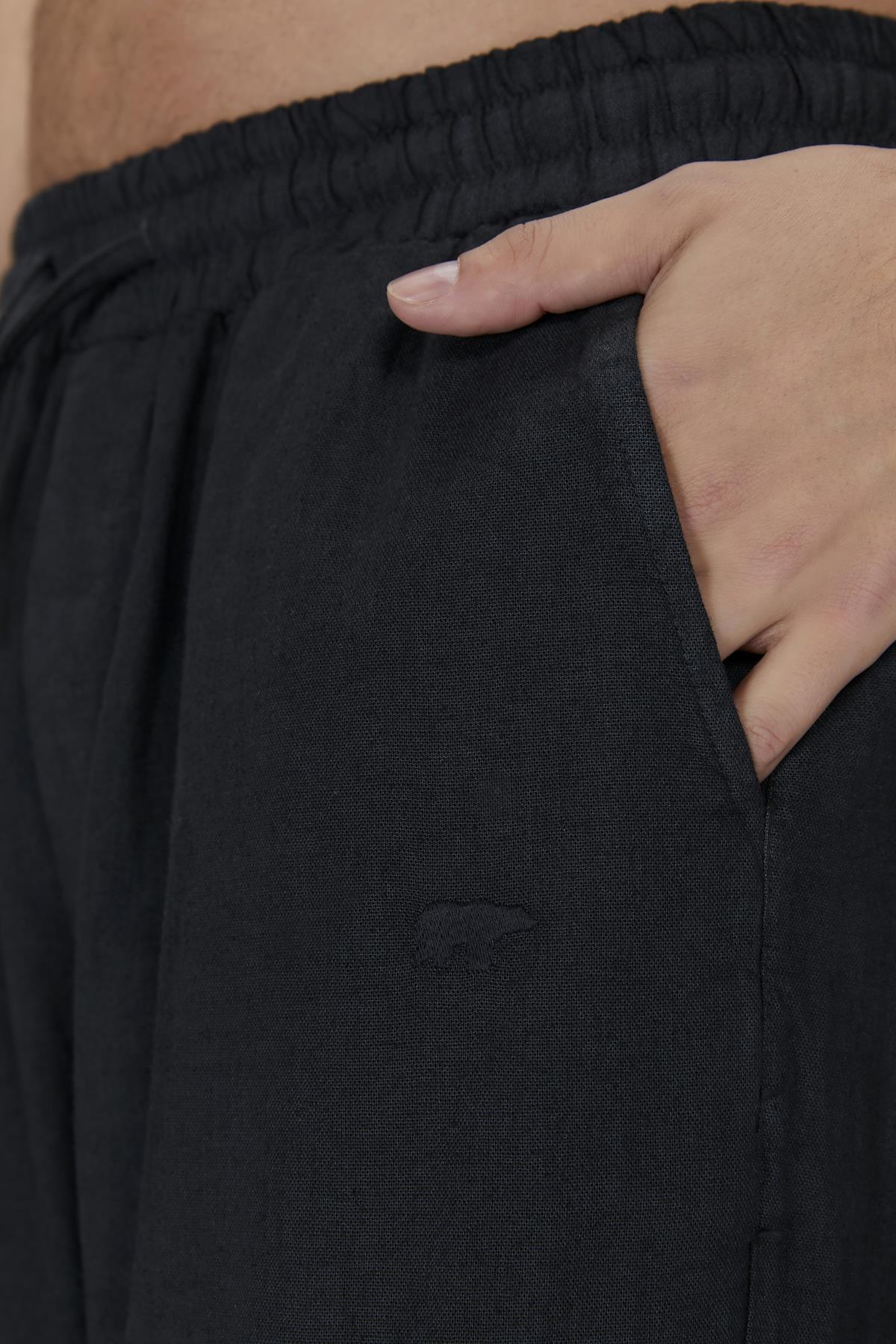 Flow Siyah Erkek Pantolon