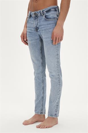 Franco Ice Blue Mens Jeans