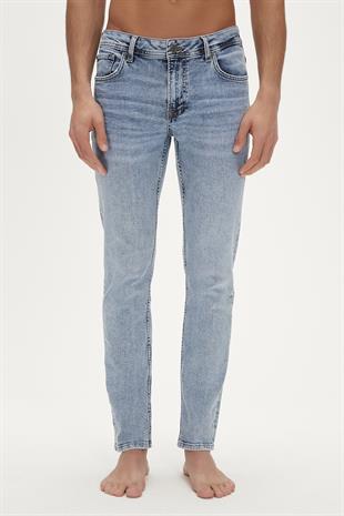 Franco Ice Blue Mens Jeans