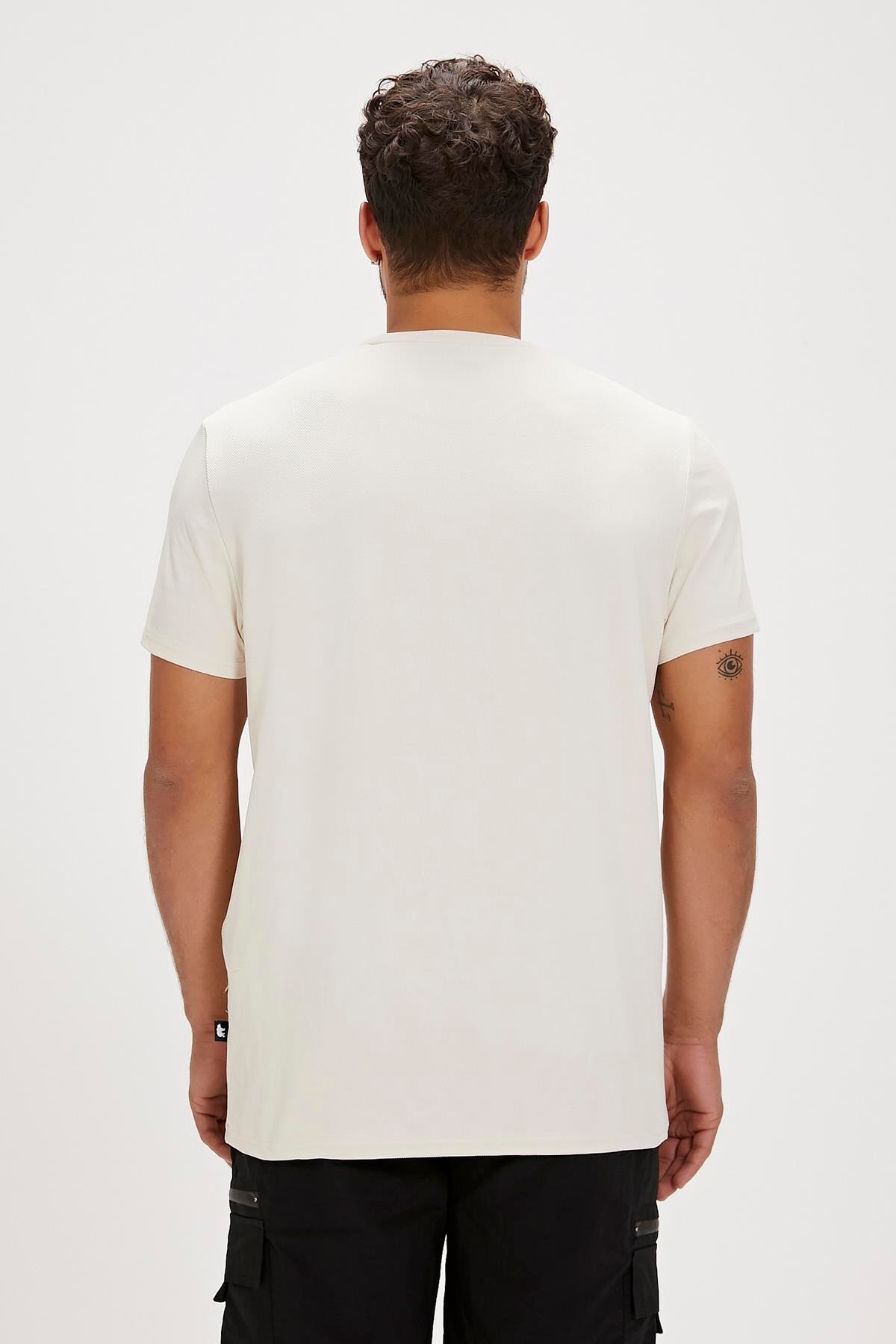 Frank Beyaz Basic Erkek Tişört