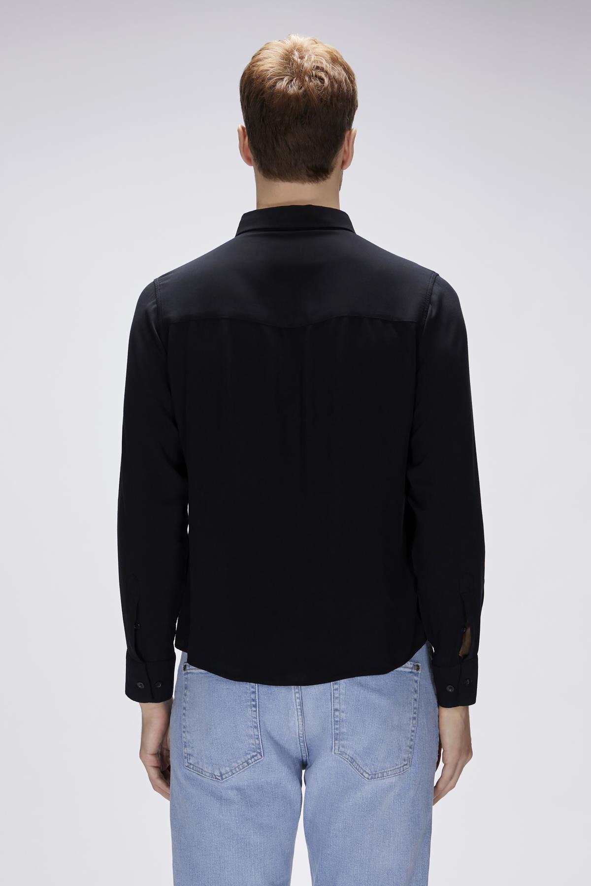 Fred Siyah Erkek Gömlek