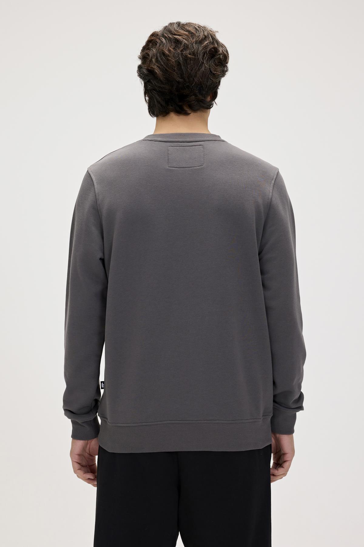 Gator Asfalt Erkek Baskılı Sweatshirt