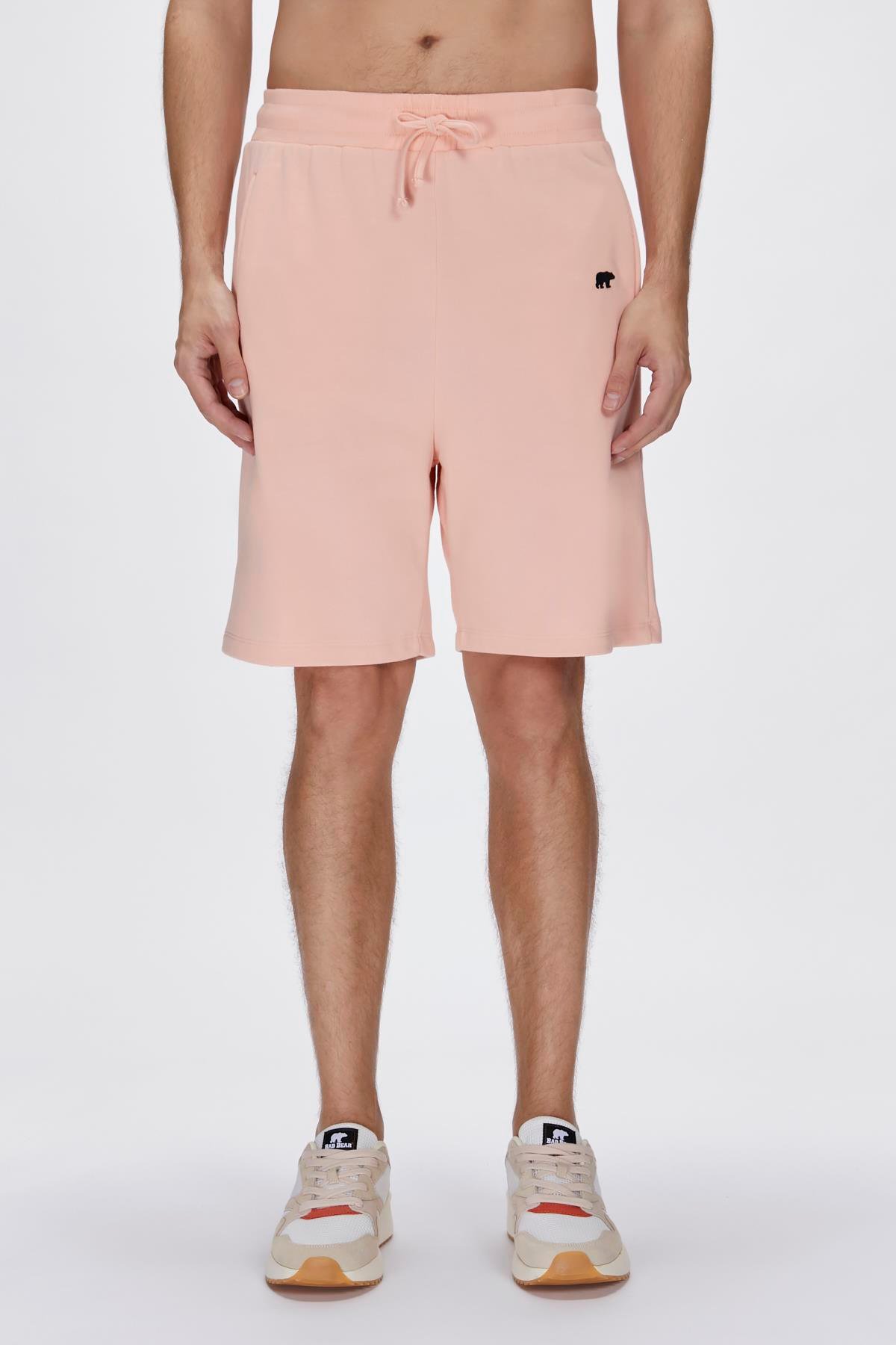 Gian Sweatshorts Pembe Erkek Şort