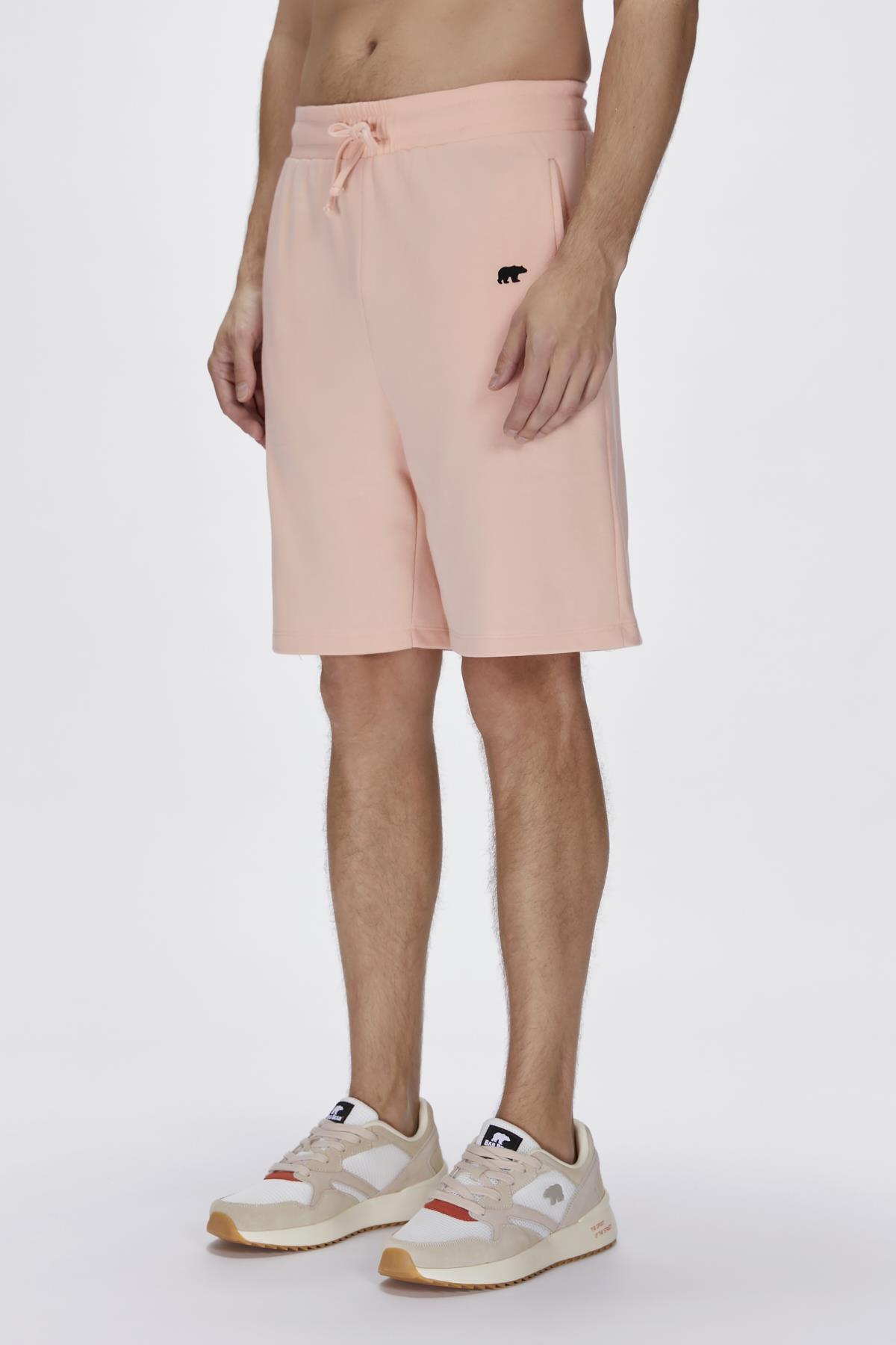 Gian Sweatshorts Pembe Erkek Şort